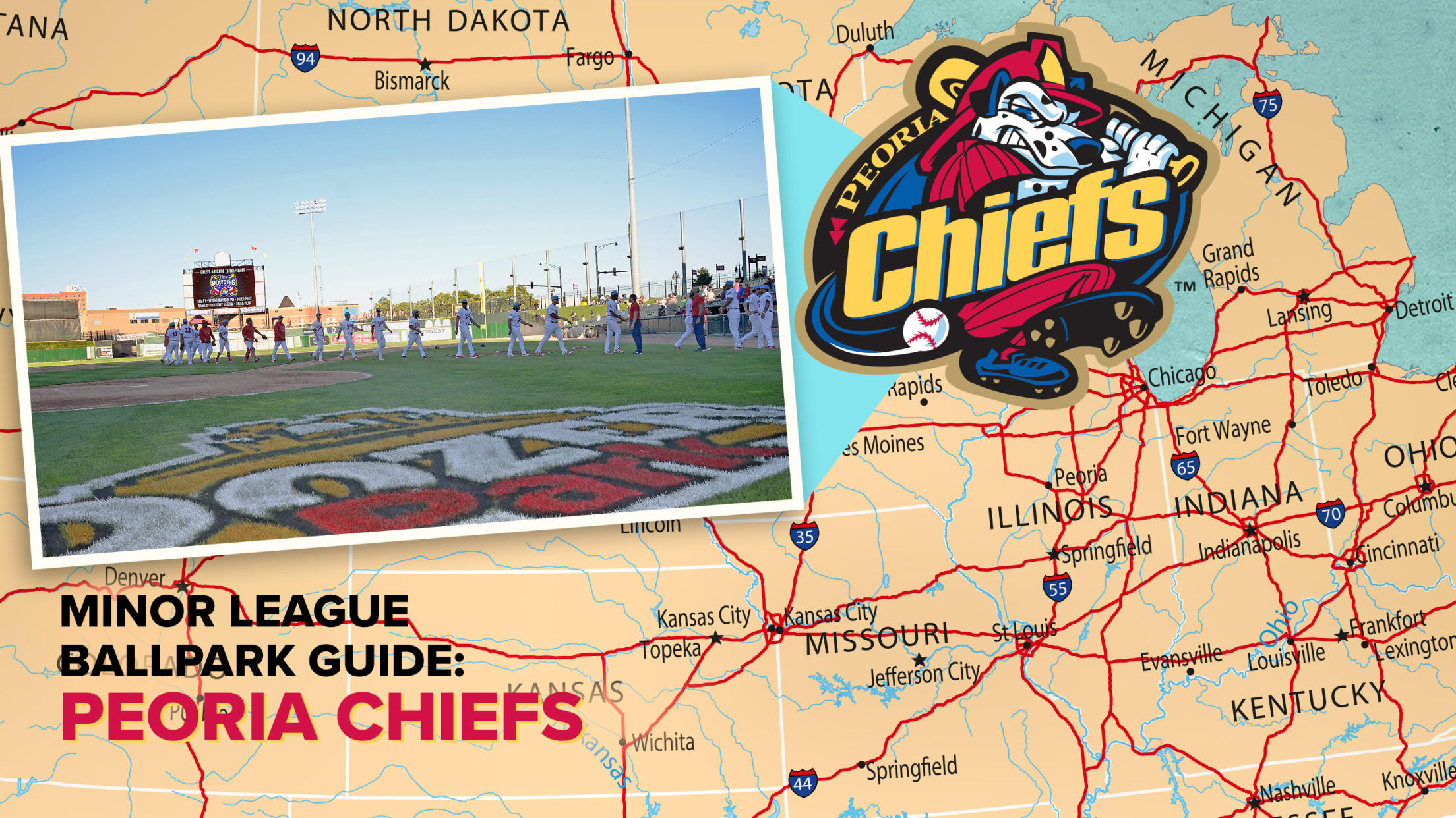 Explore Dozer Park home of the Peoria Chiefs