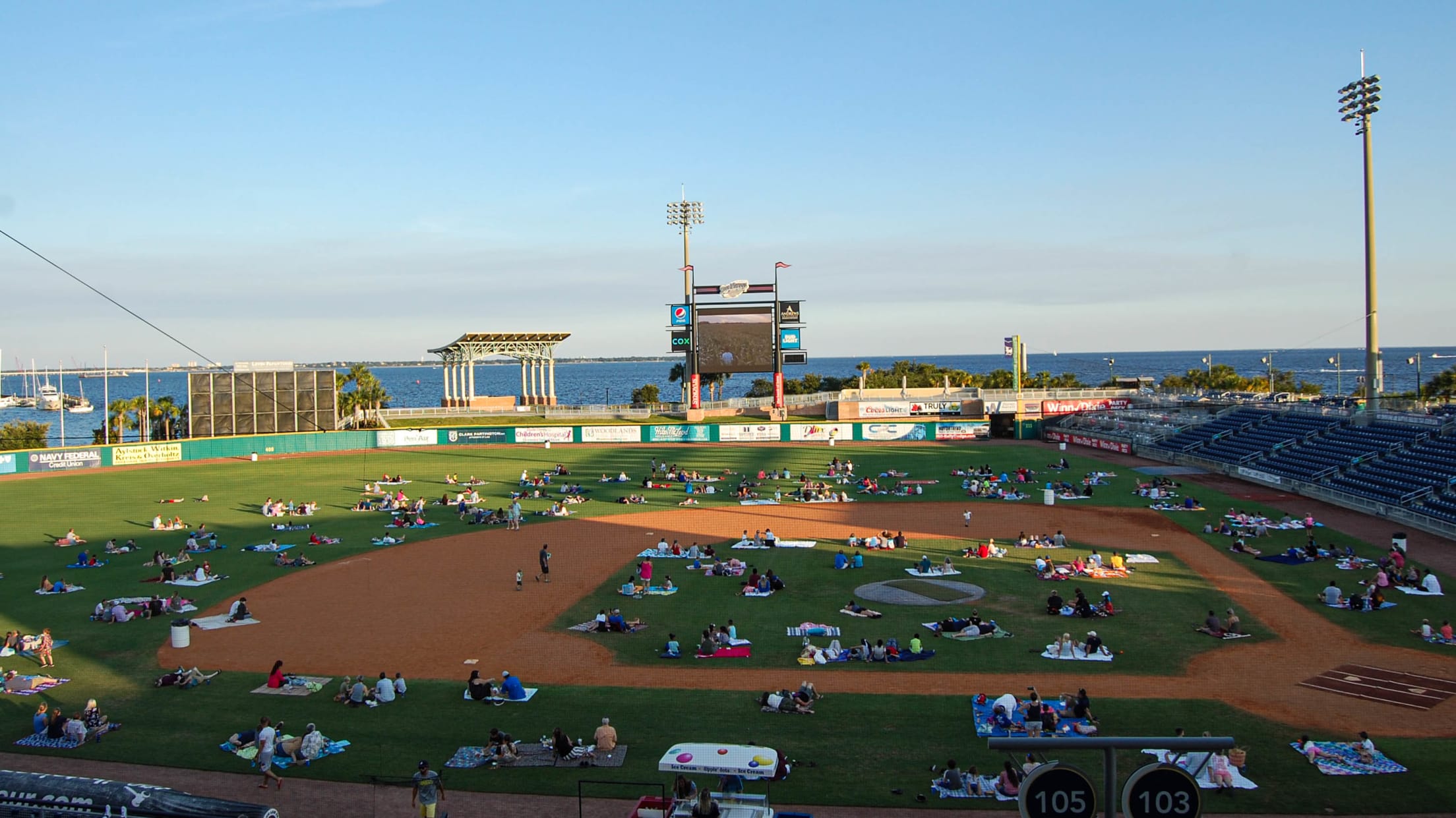 Explore Blue Wahoos Stadium Home of the Pensacola Blue Wahoos