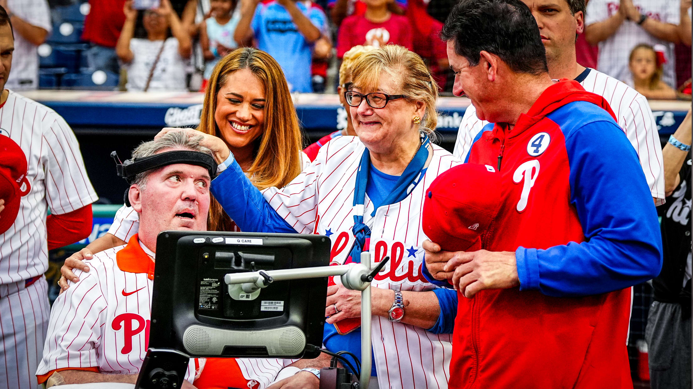 Fans, Phillies and Asplundh Rally to Strike Out ALS on Lou Gehrig Day ...