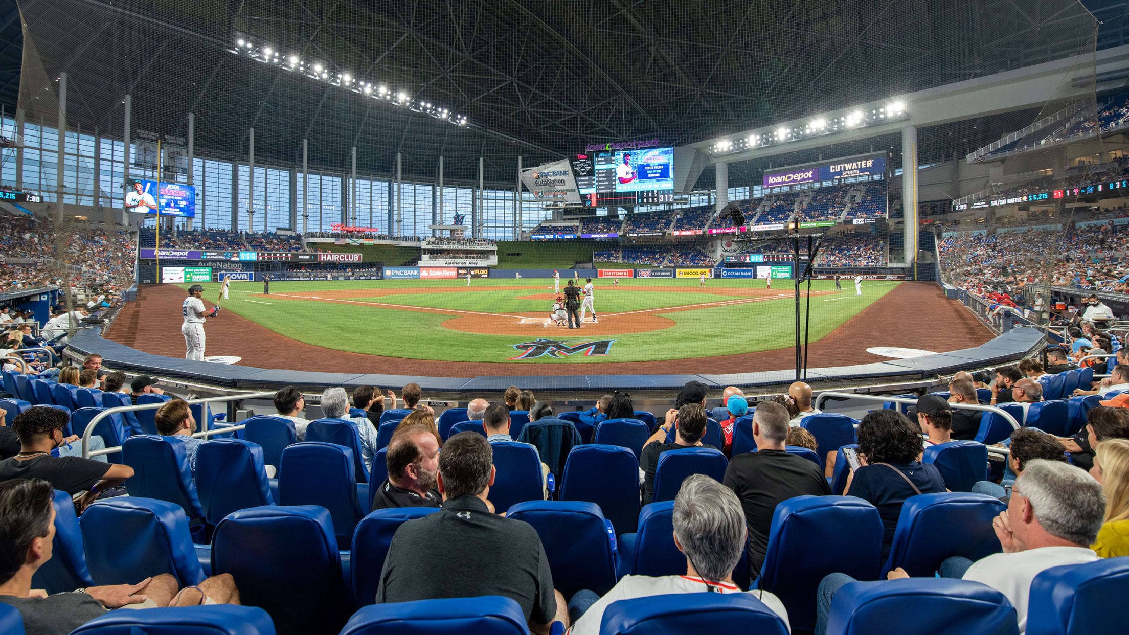 Marlins Park: New Ballpark Offers Miami Skyline Terrace and South Beach  Nightclub