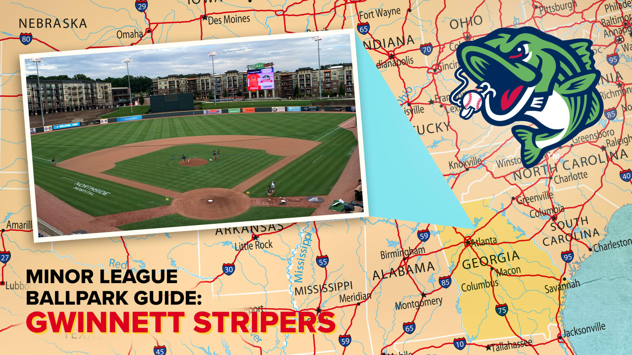 Explore Coolray Field of the Stripers Houston Astros