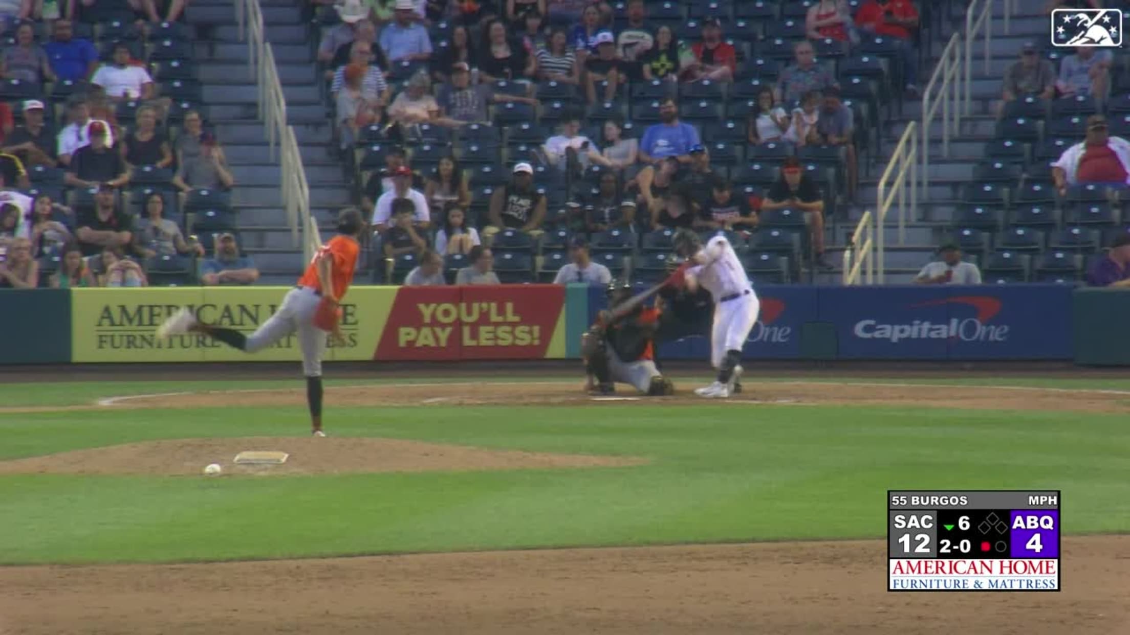 Aaron Schunk's RBI triple, 06/07/2023