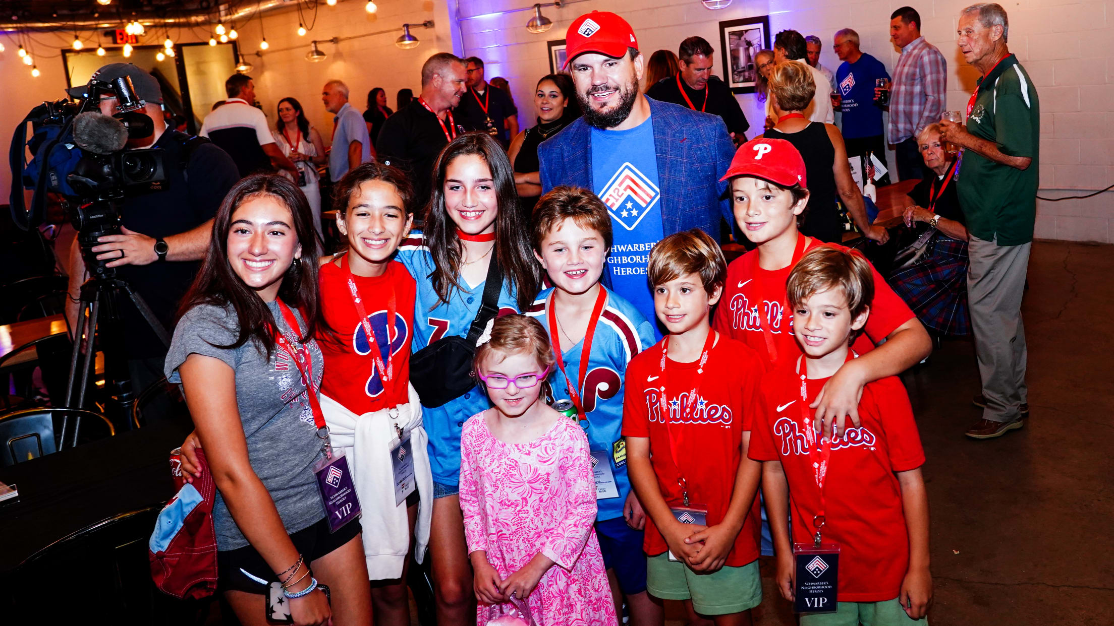 More Than $300,000 Raised for Neighborhood Heroes at Kyle Schwarber's Block  Party