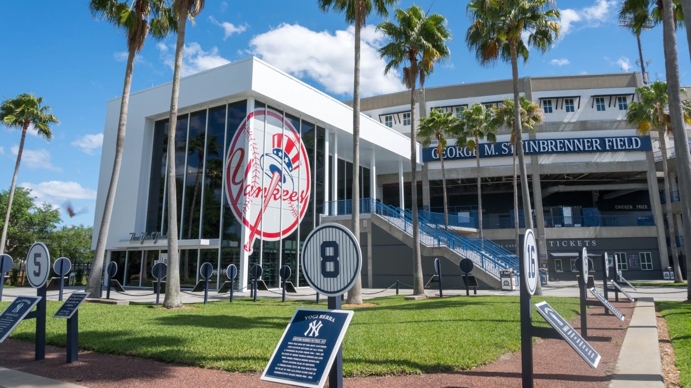 Visit George M. Steinbrenner Field, home of the Tampa Tarpons