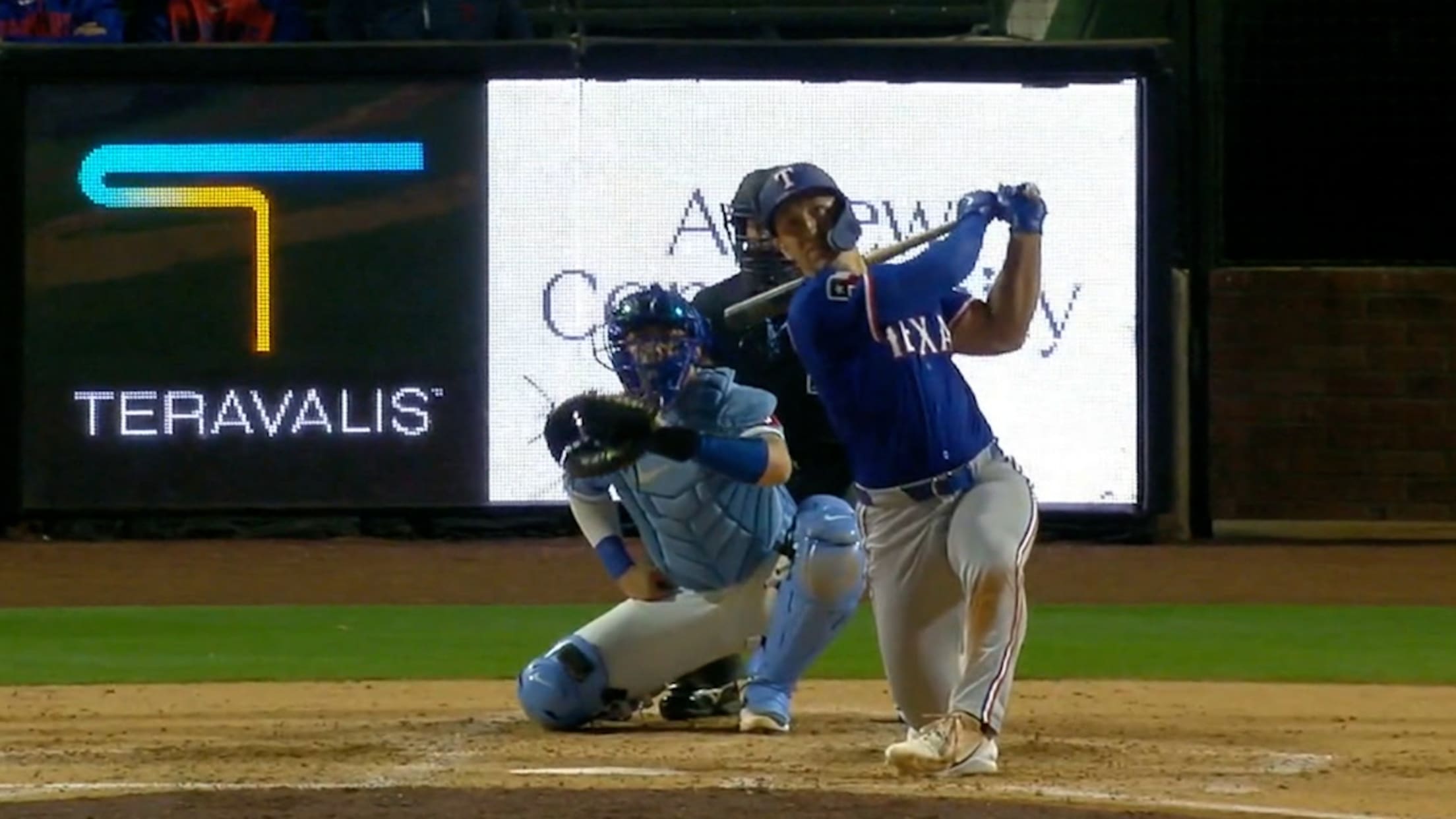 Wyatt Langford's two-run home run 