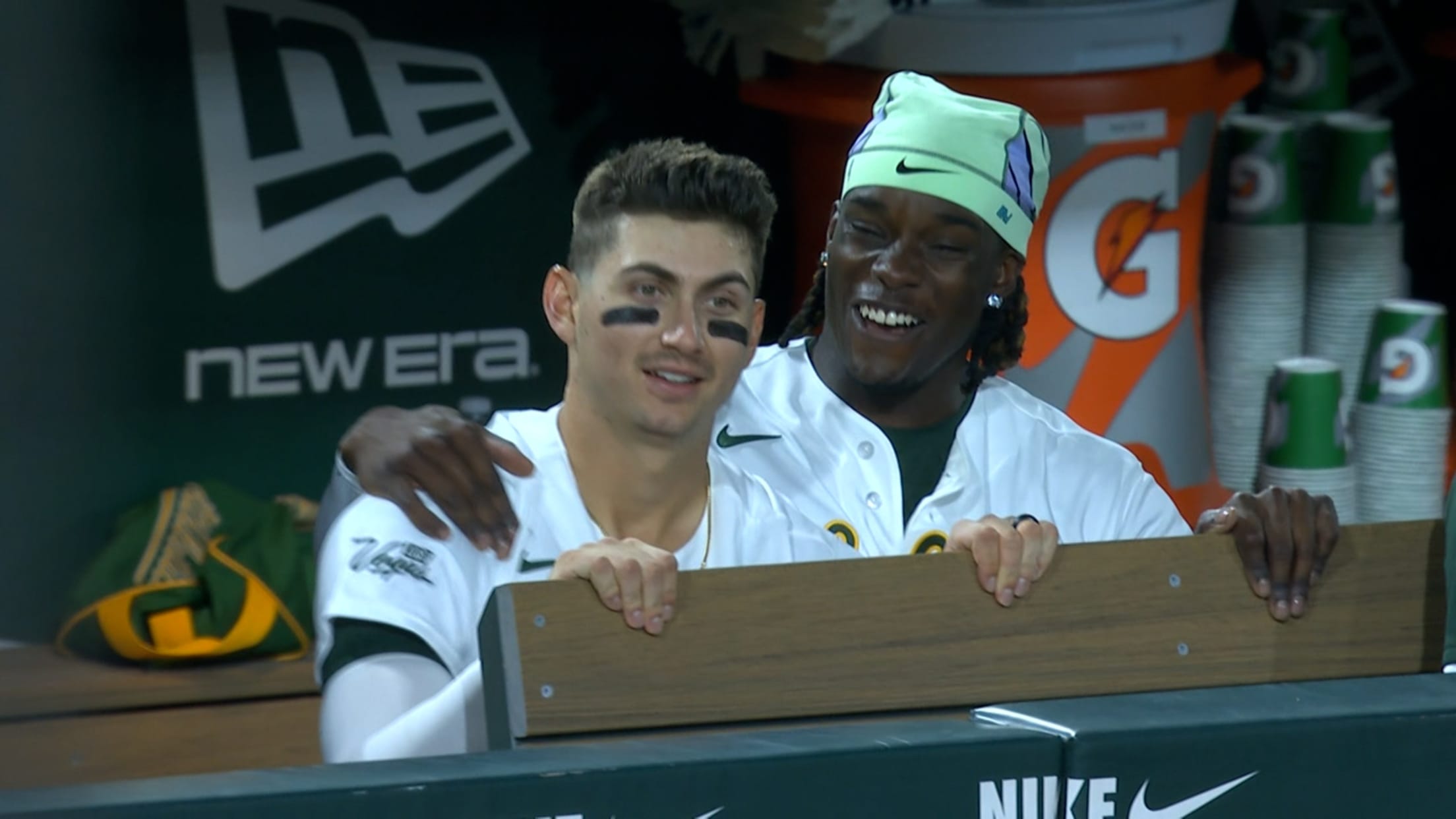 Lawrence Butler, Max Muncy hit back-to-back homers