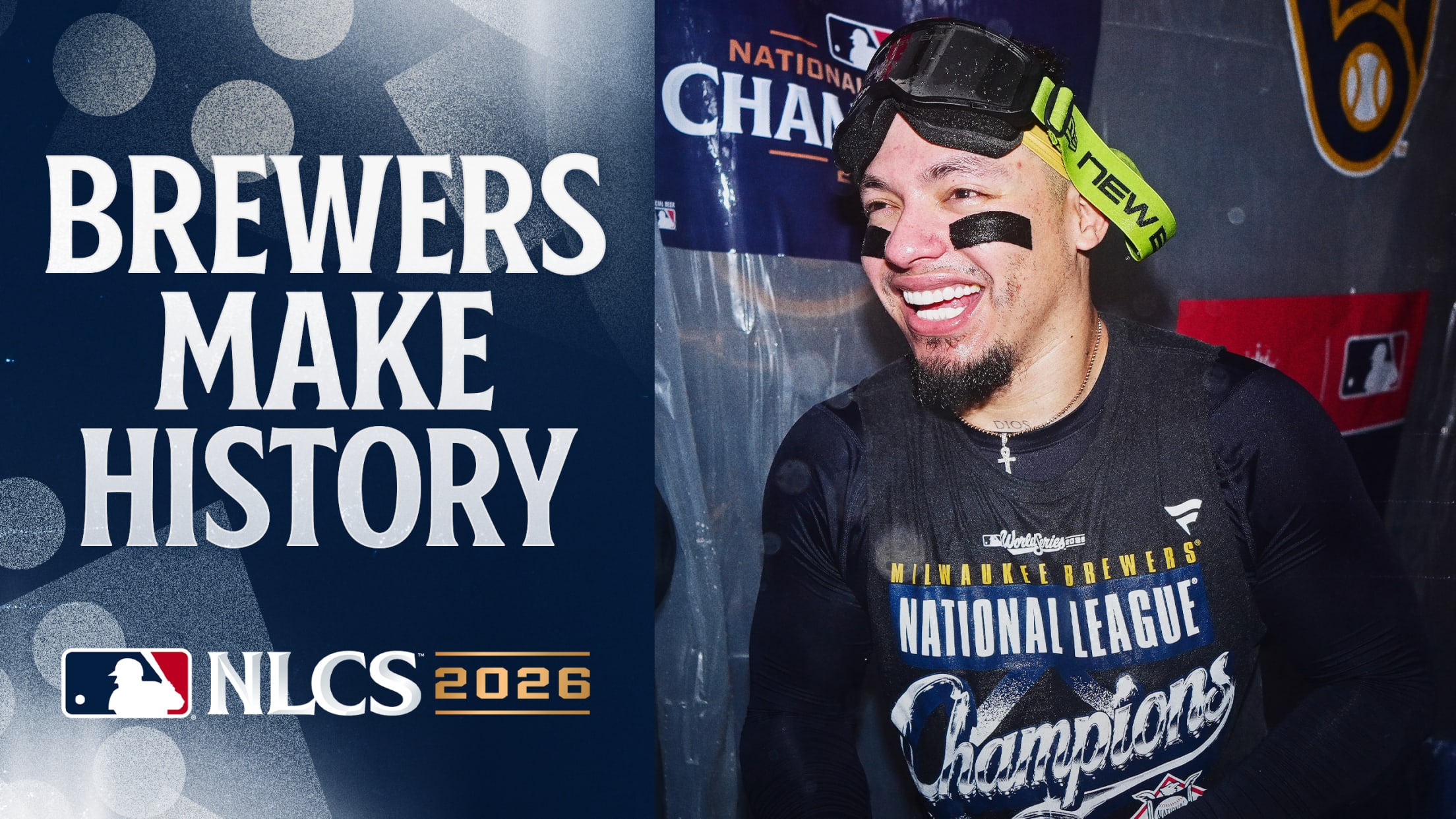 Brewers clinch 2026 NL pennant!