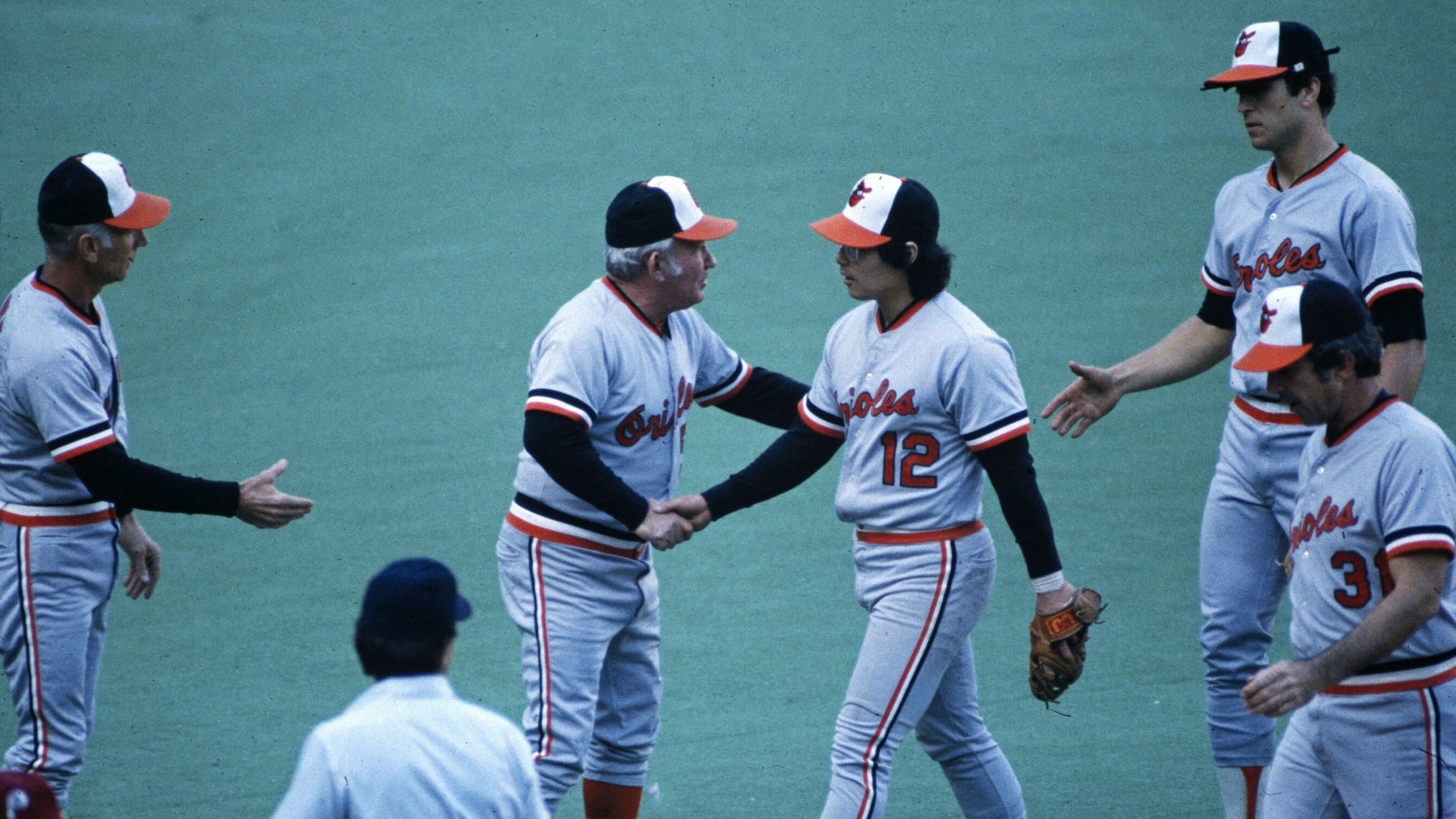 Men's New Era Pink Baltimore Orioles 1983 World Series Champions