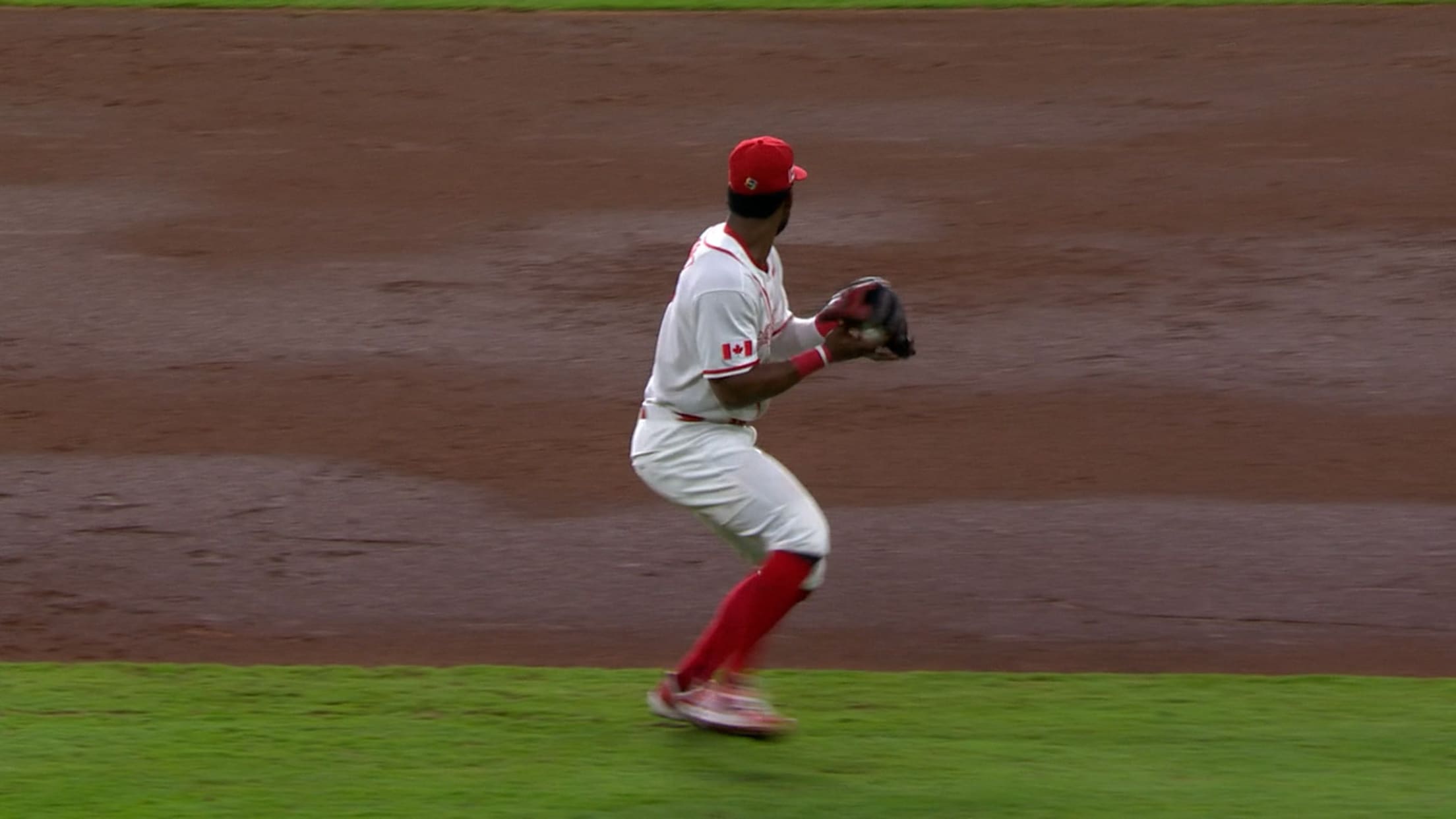 Edouard Julien's impressive defensive play