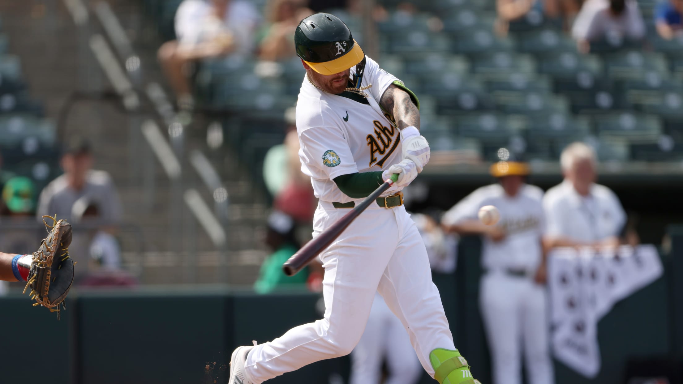 Tommy White's first career home run (1)