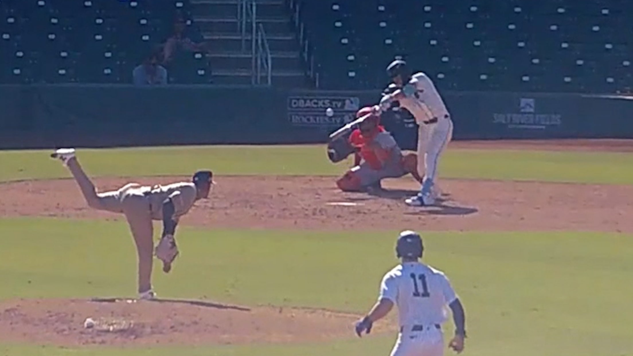 Demetrio Crisantes' three-hit game