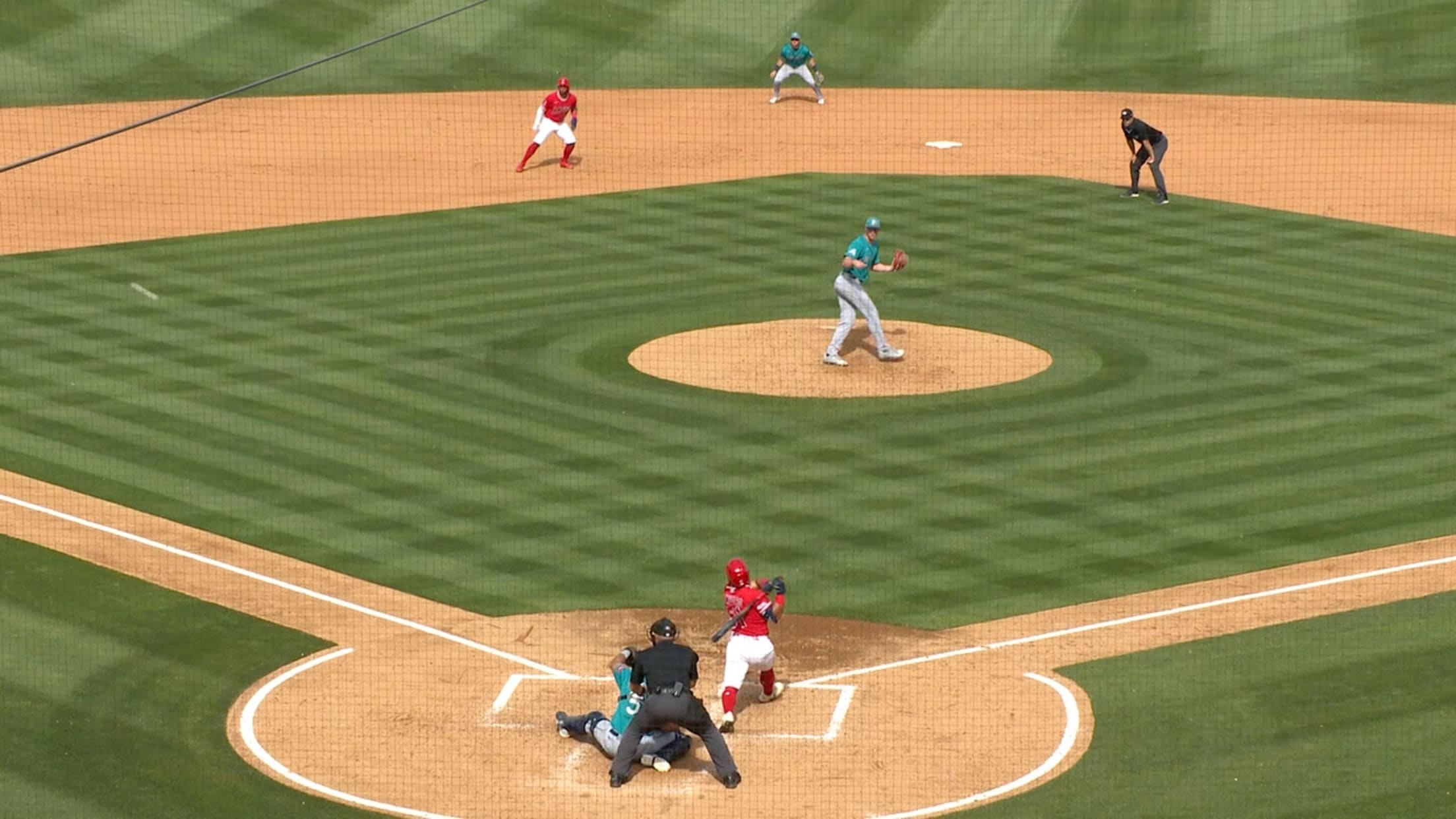 Gustavo Campero's two-run double