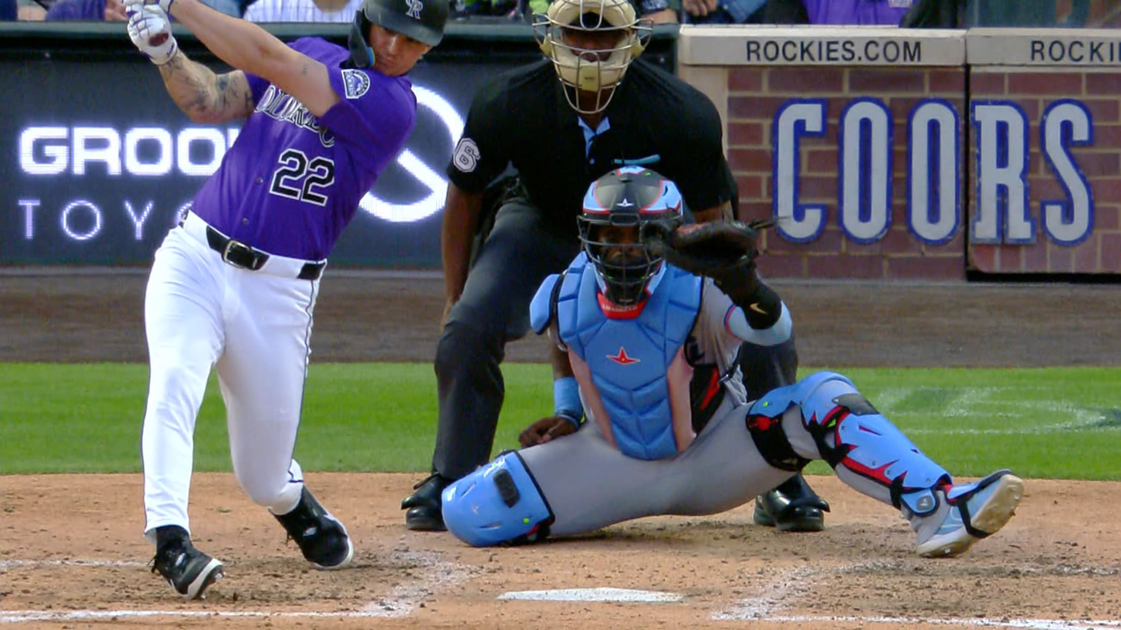 Mickey Moniak's RBI triple