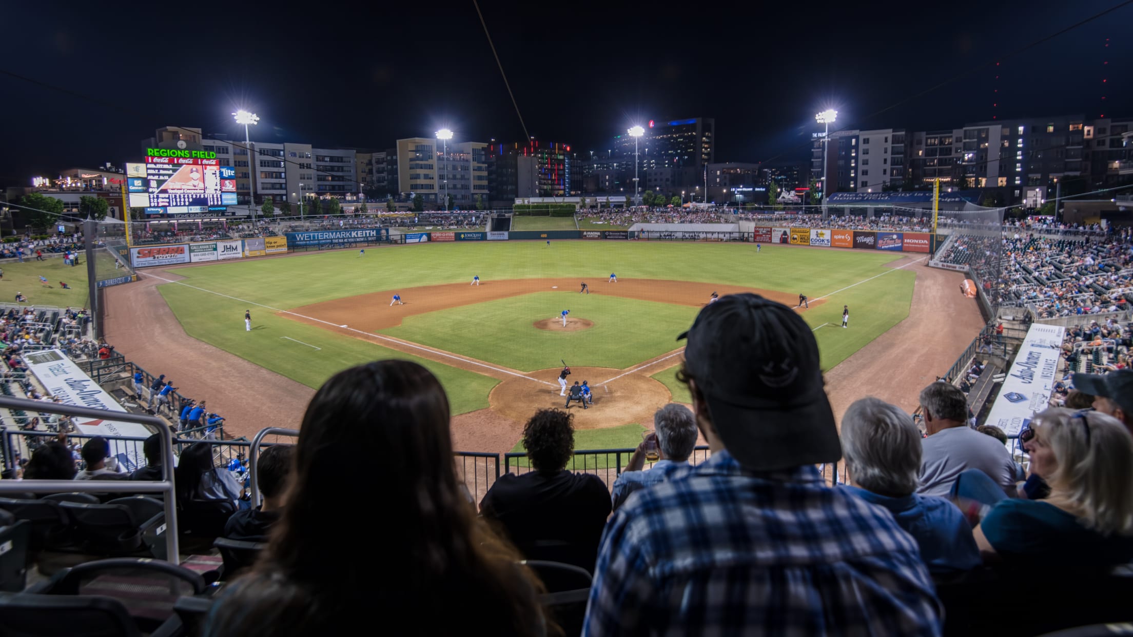 The debut of the Magic City jerseys - Birmingham Barons