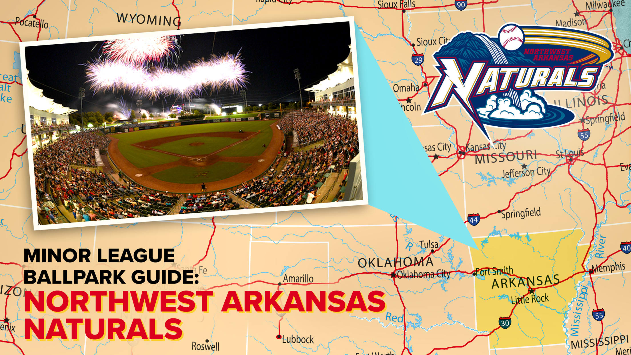 Explore Arvest Ballpark, home of the Northwest Arkansas Naturals