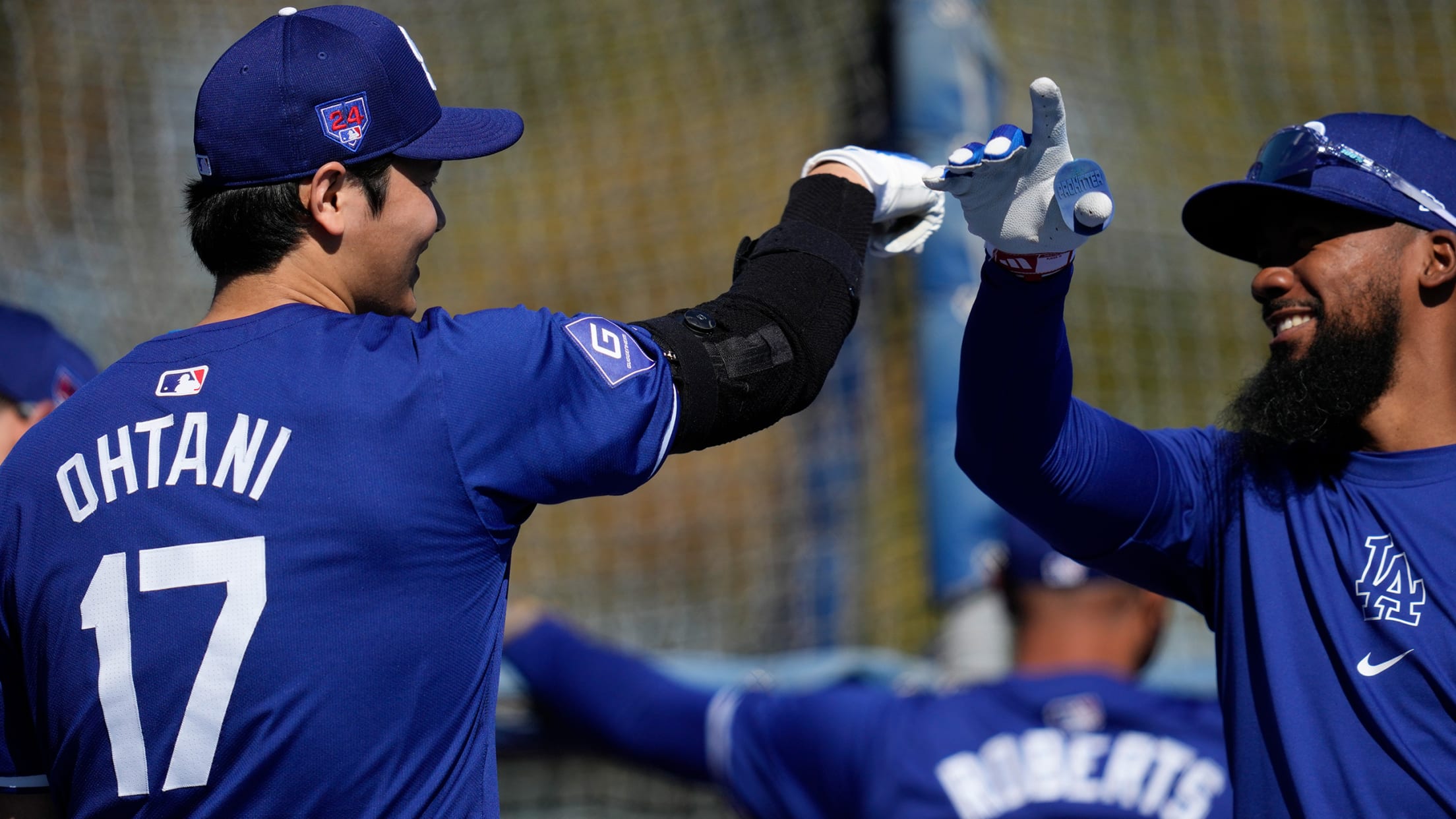 Shohei Ohtani and Teoscar Hernández