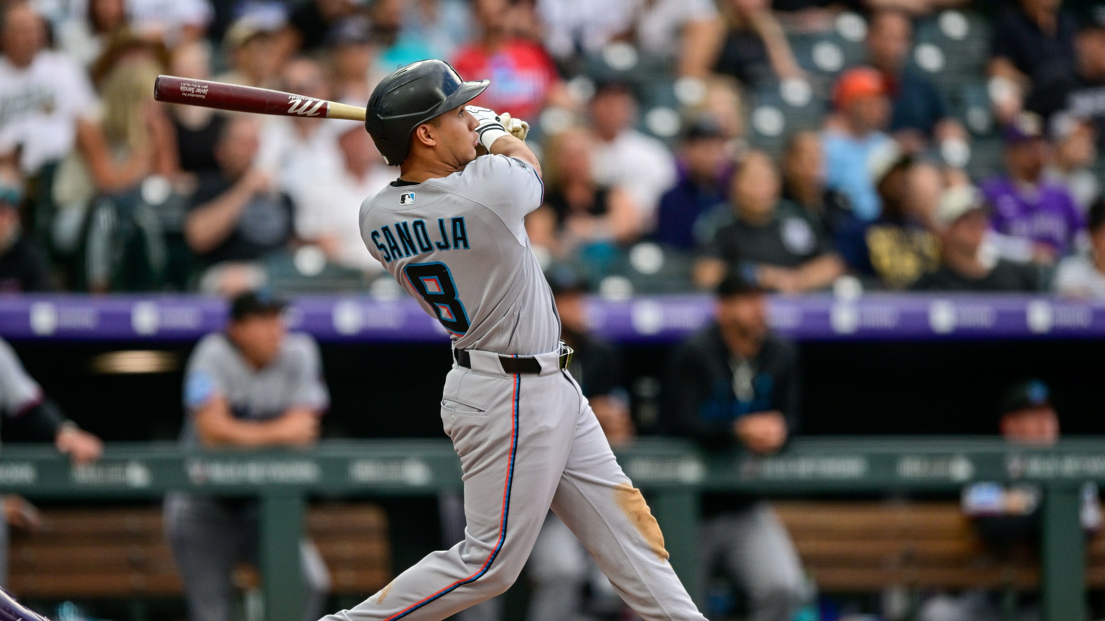 Javier Sanoja's three-run homer (3)