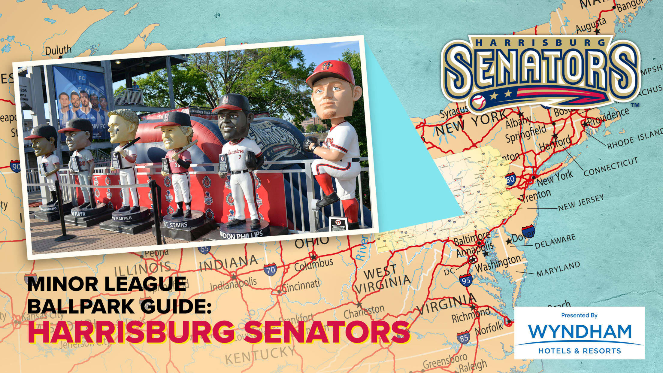 Harrisburg Senators host Reading Fightin' Phils this weekend