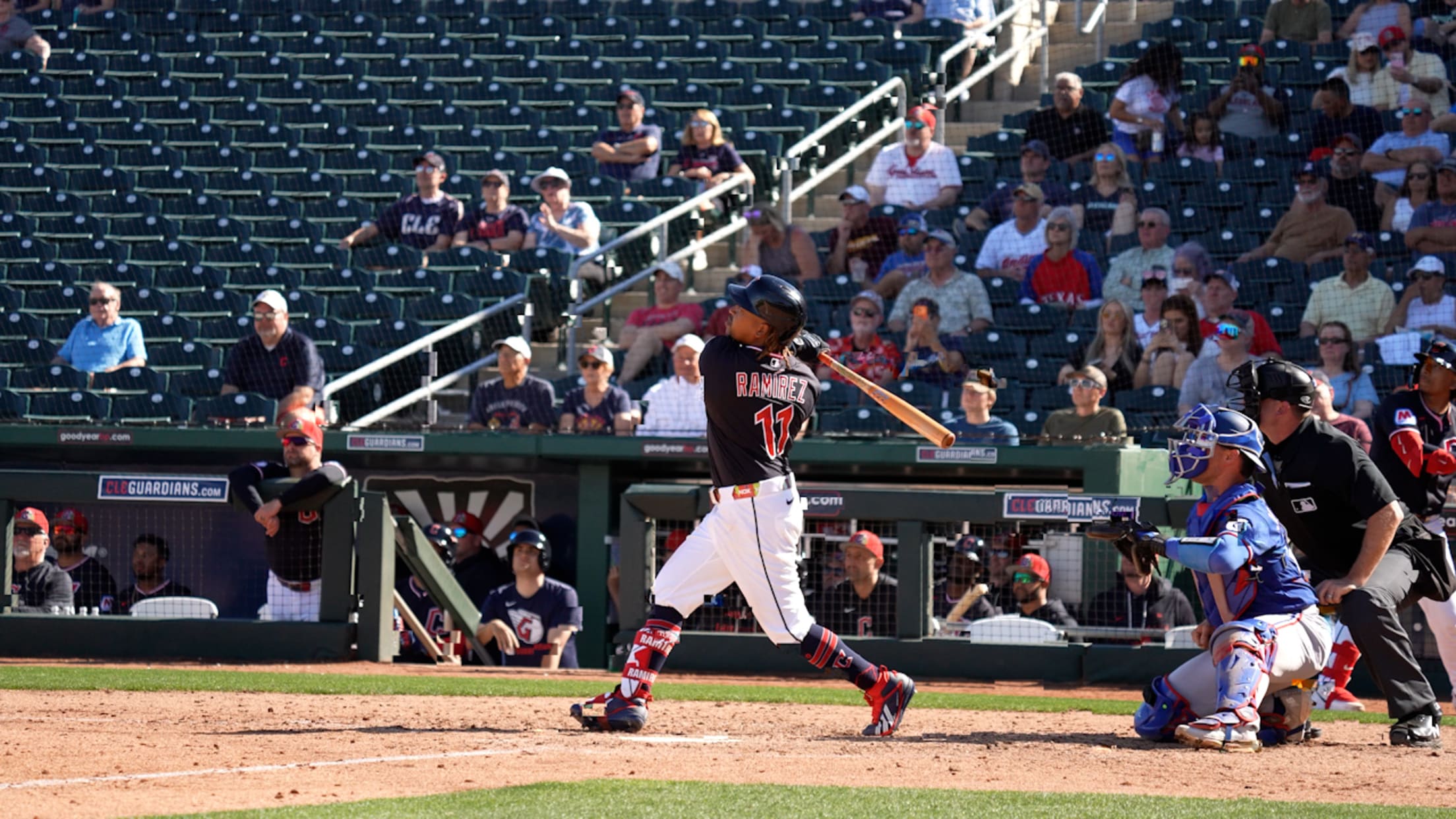 José Ramírez's solo homer
