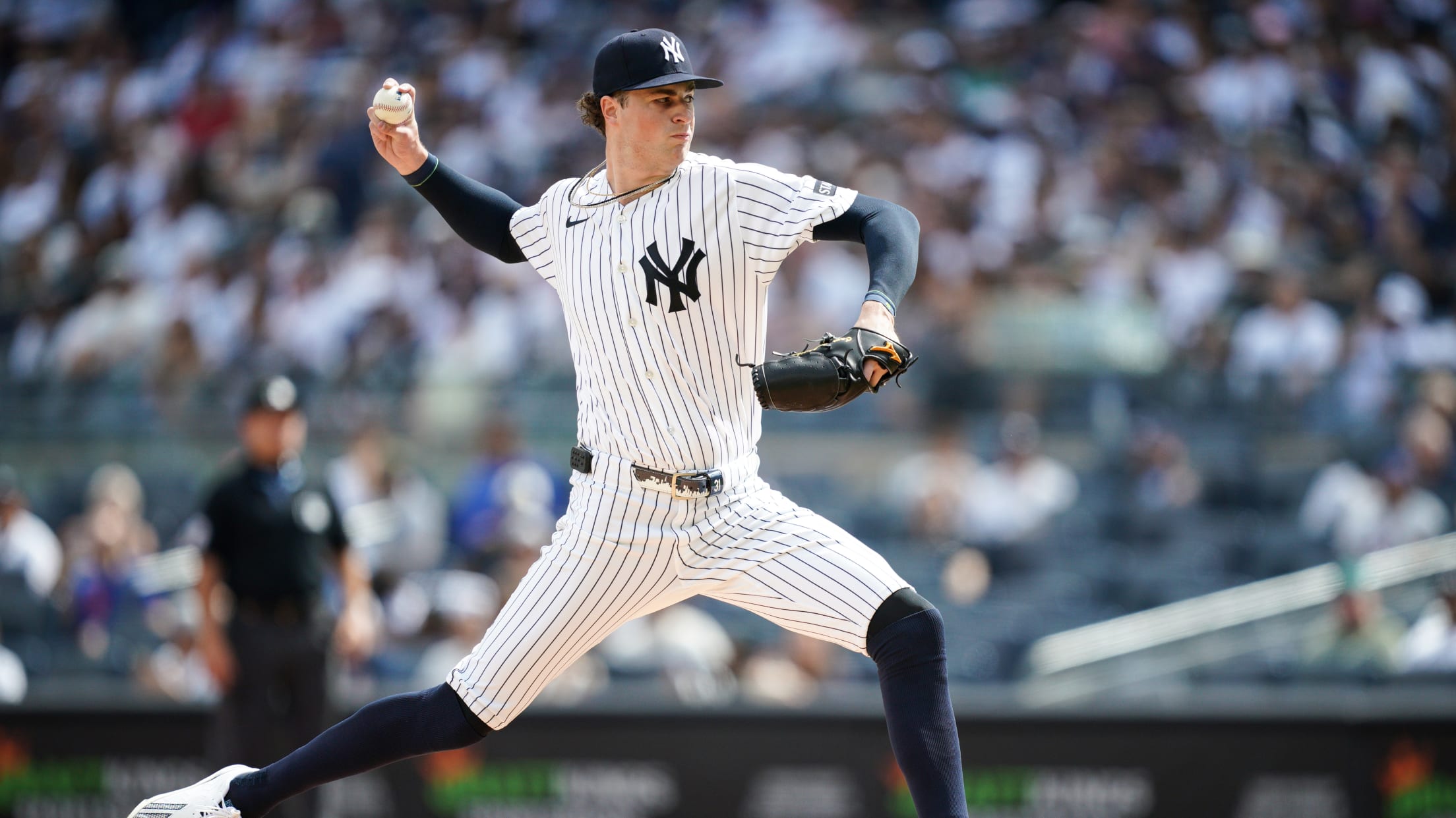 Cam Schlittler strikes out eight Mets