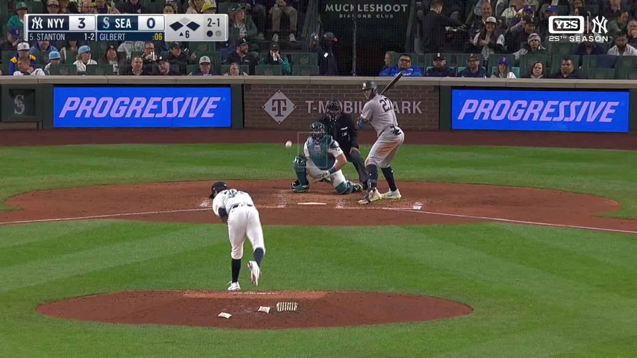 Giancarlo Stanton's RBI double