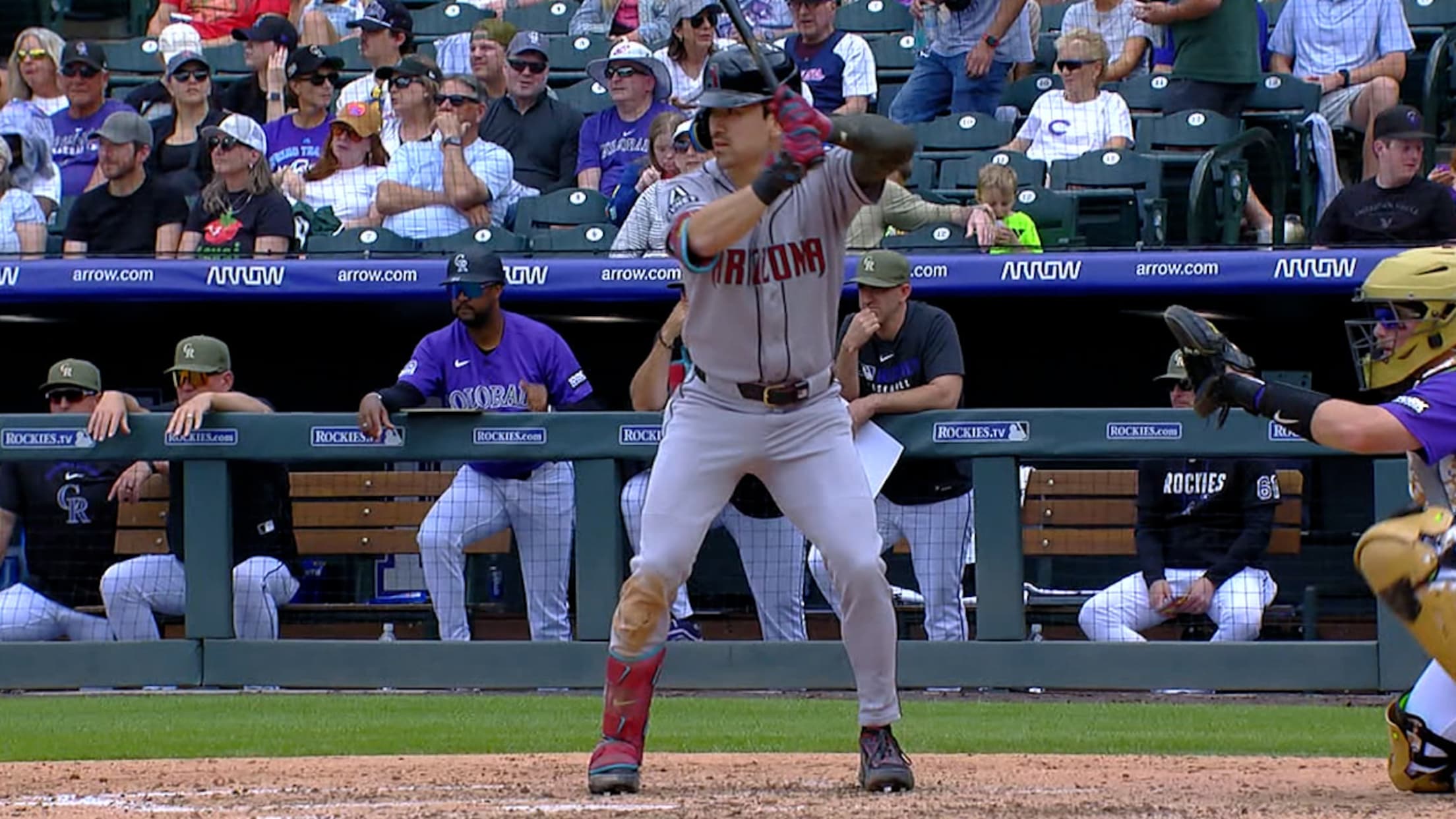 Corbin Carroll's RBI double