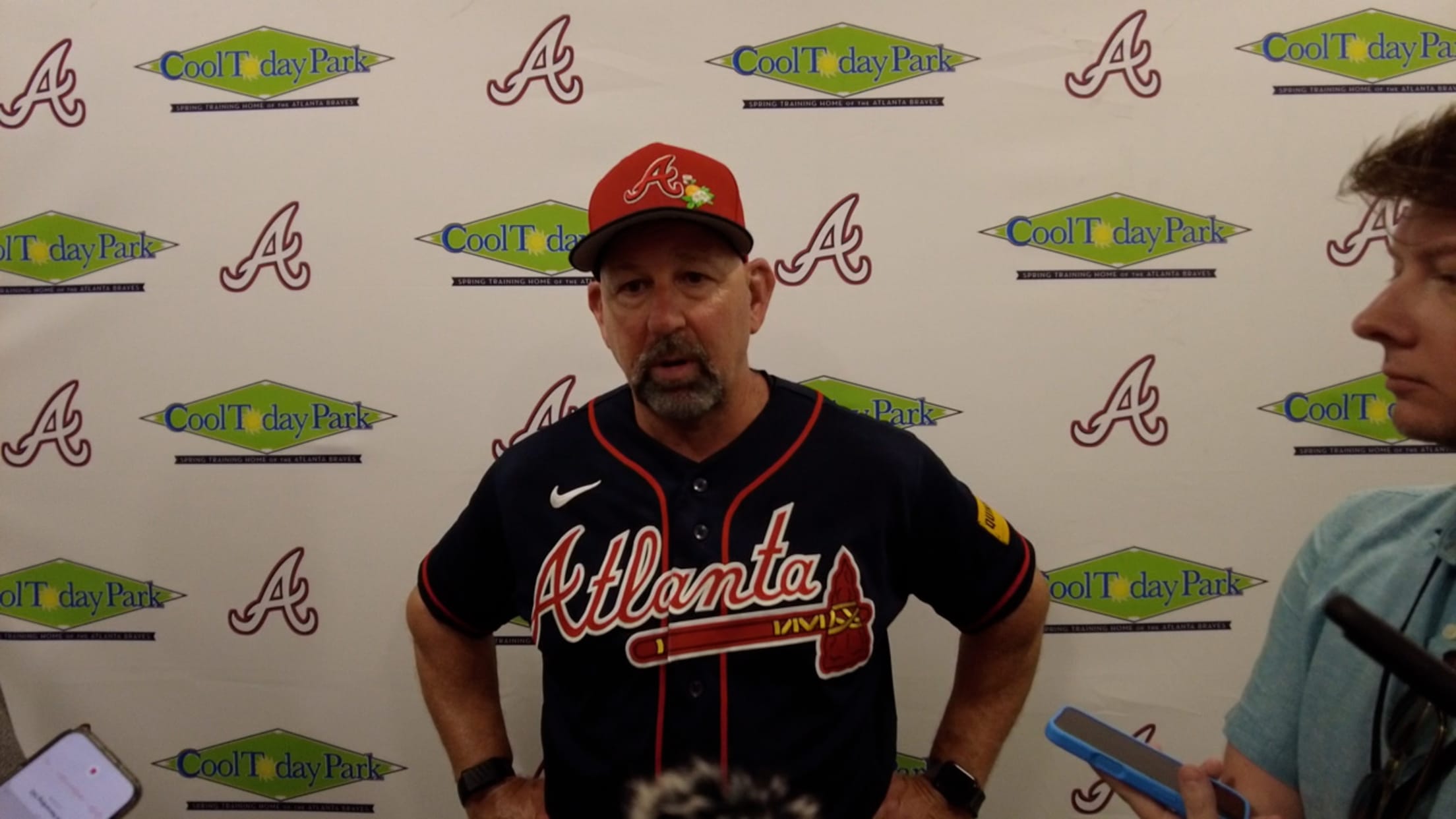 Walt Weiss talks pitching staff, Harris II's approach