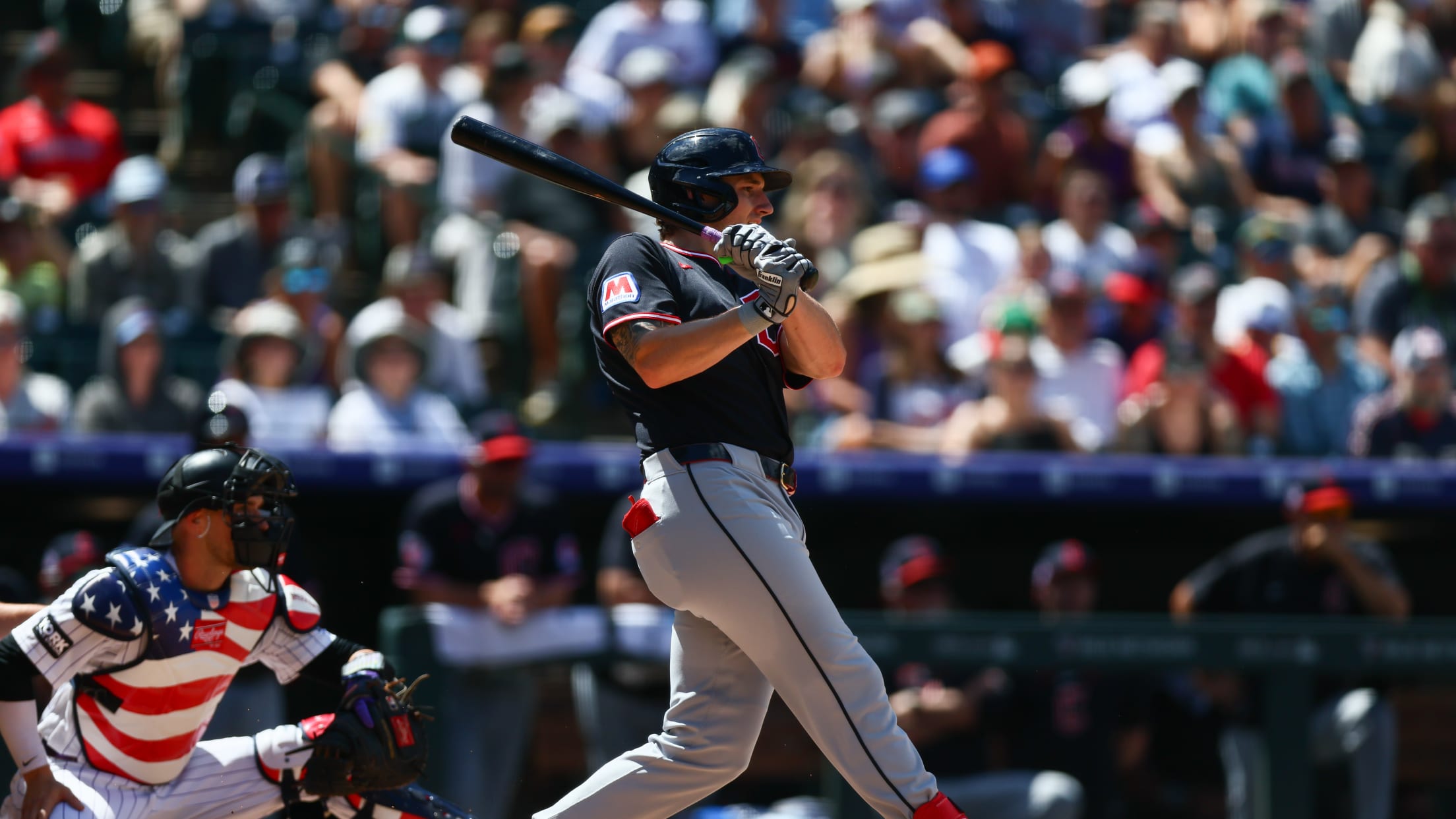 Chase DeLauter's RBI triple