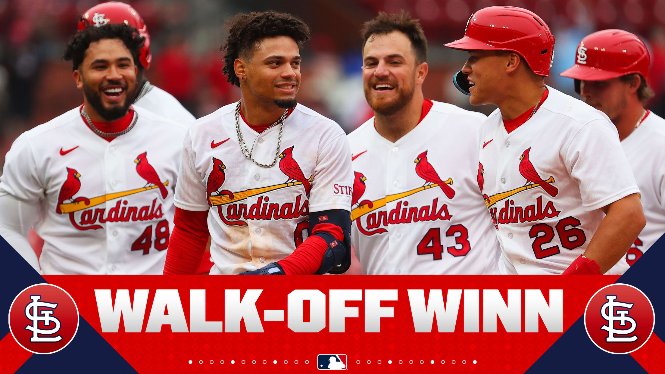 Masyn Winn walks it off for the Cards!