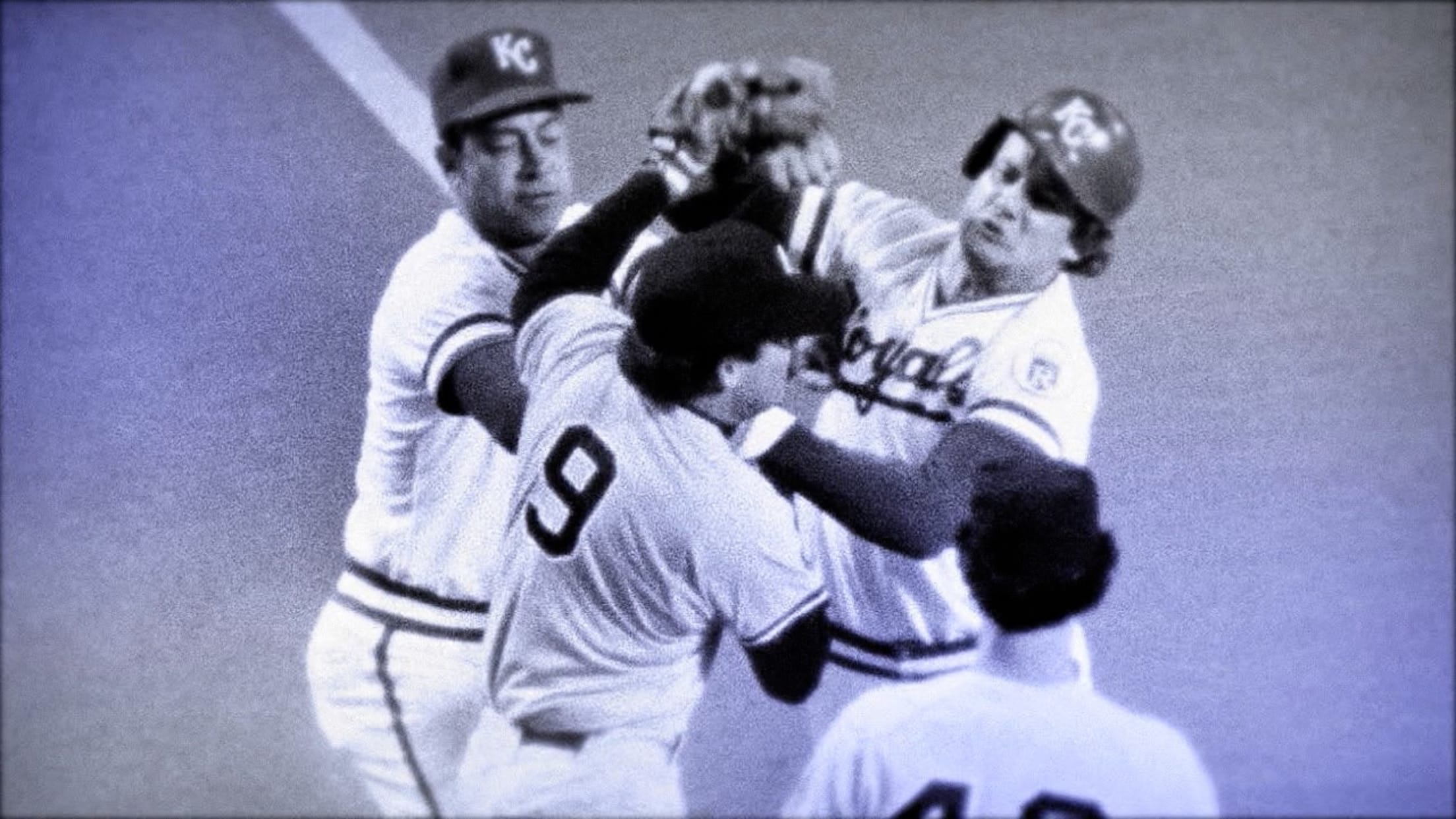 The Royals and Yankees met for some heated postseason series in the 1970s