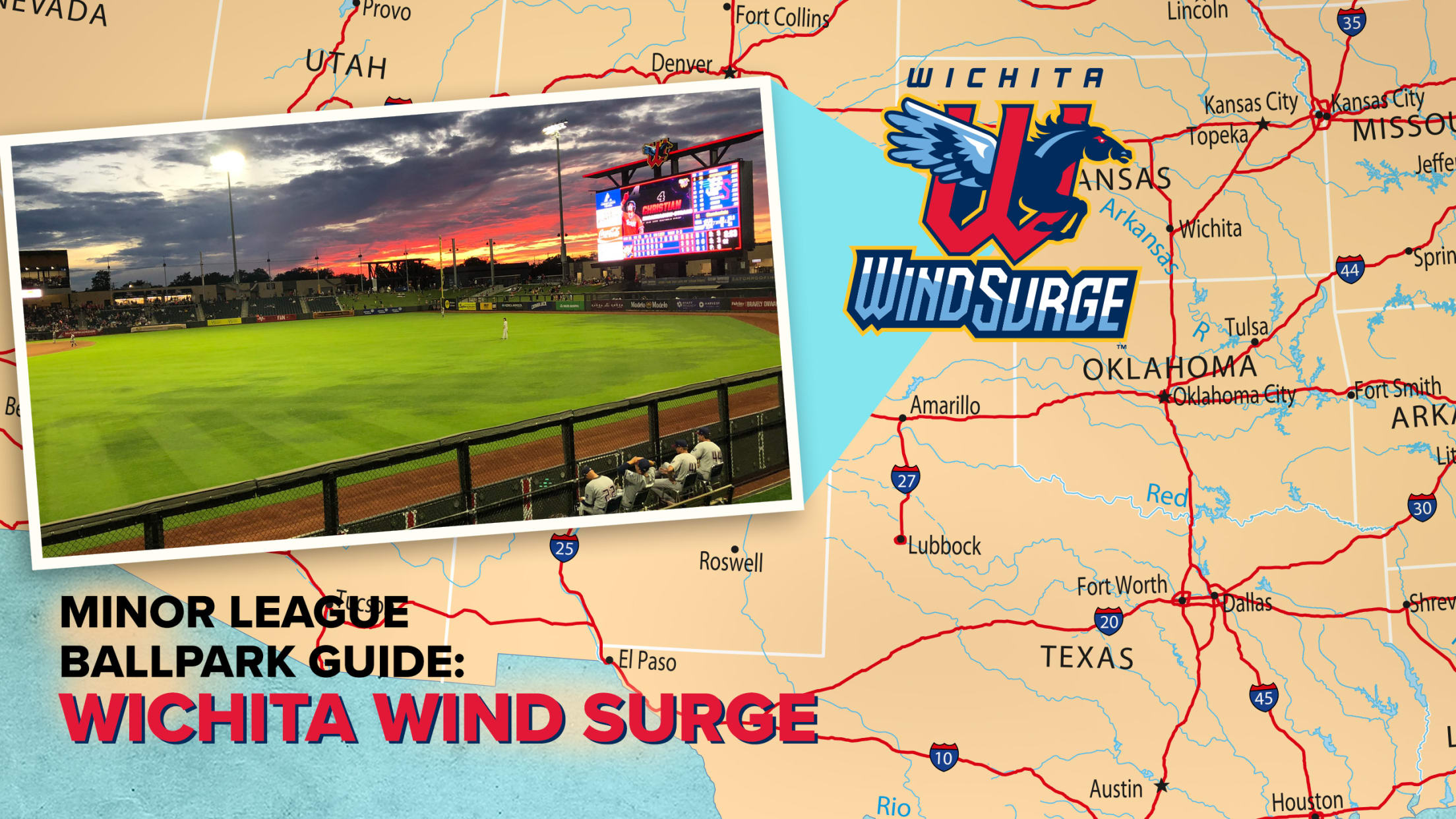 Explore Riverfront Stadium home of the Wichita Wind Surge