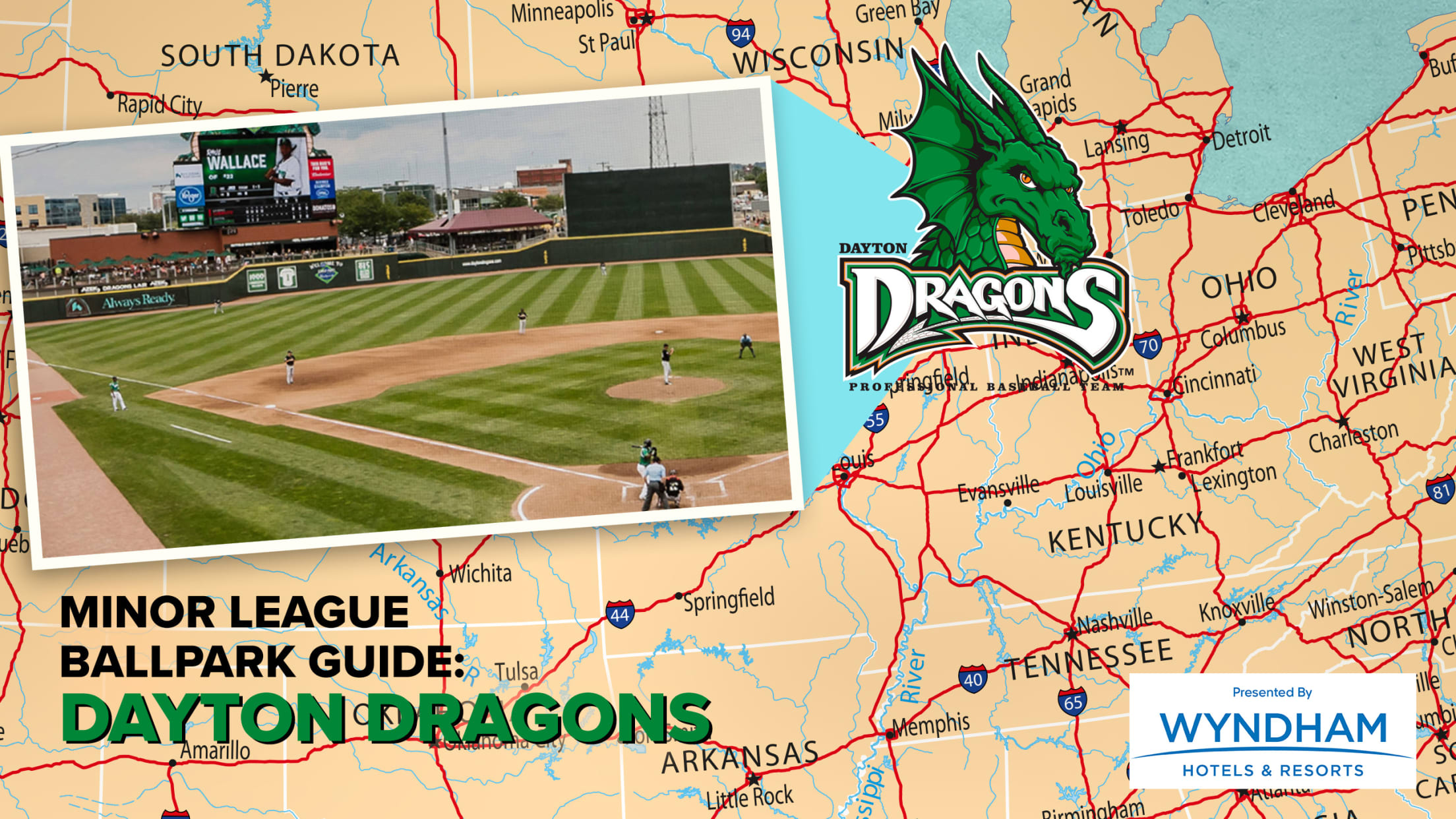 Explore Day Air Ballpark, home of the Dayton Dragons