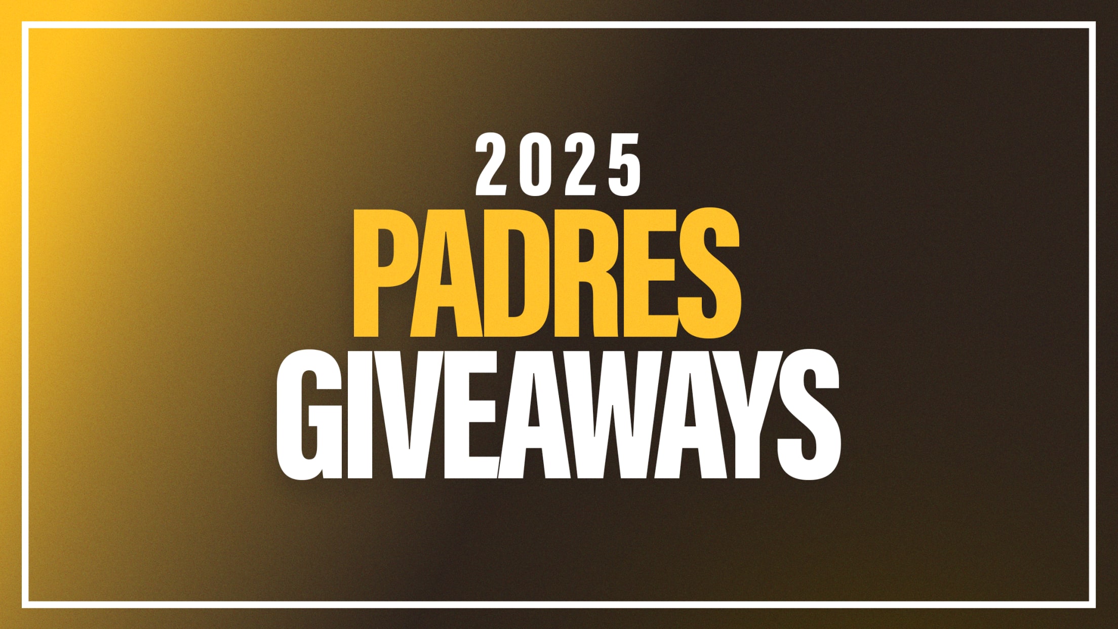 Padres Promotions | San Diego Padres