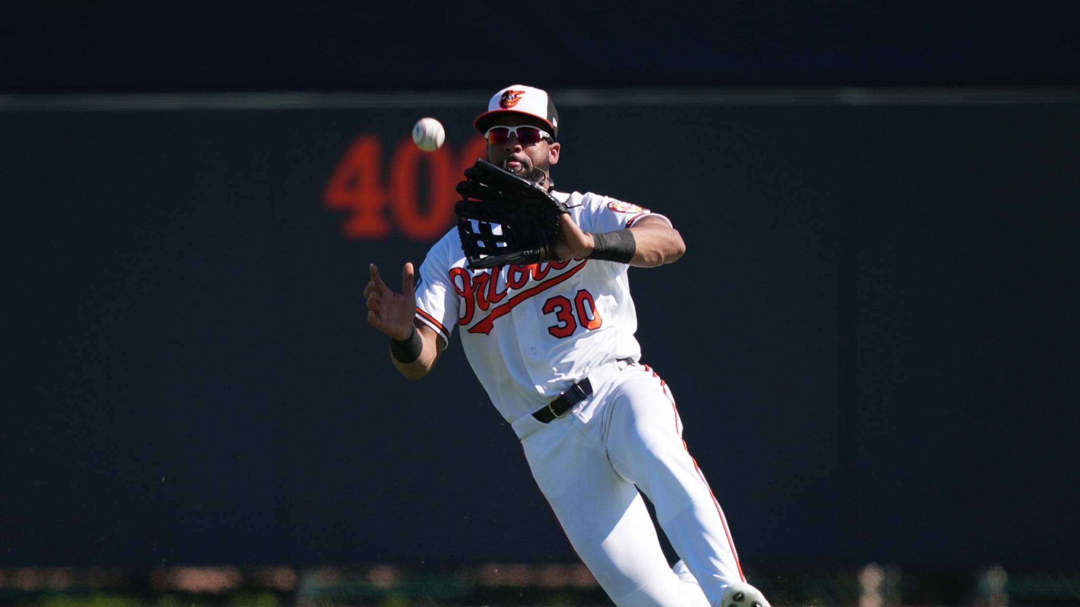 Leody Taveras' smooth sliding catch