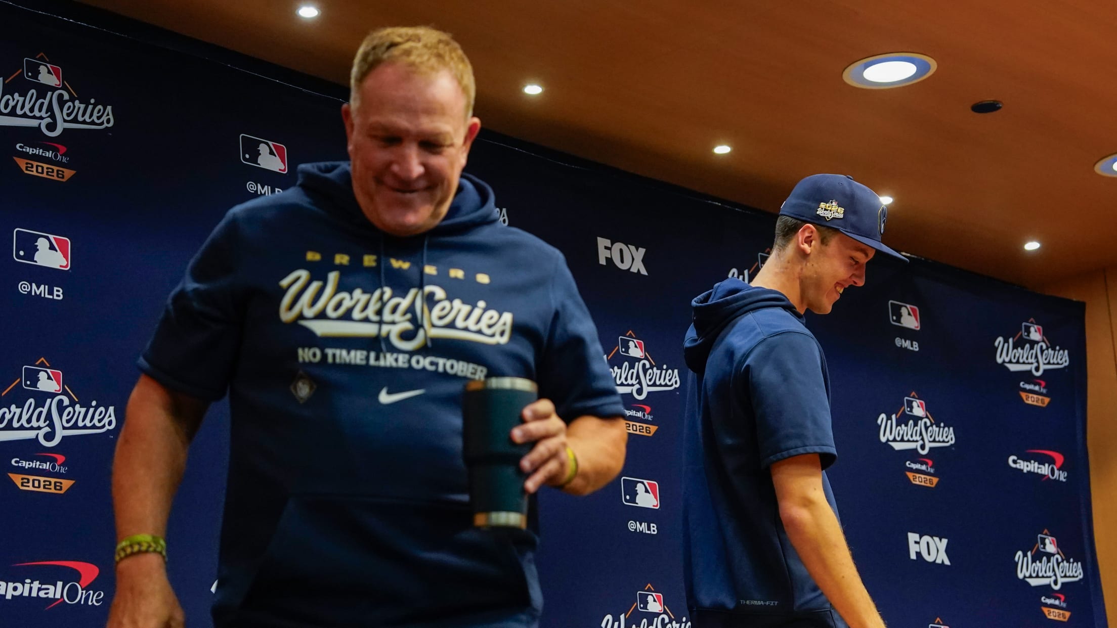 Brewers' preparations ahead of World Series Game 1