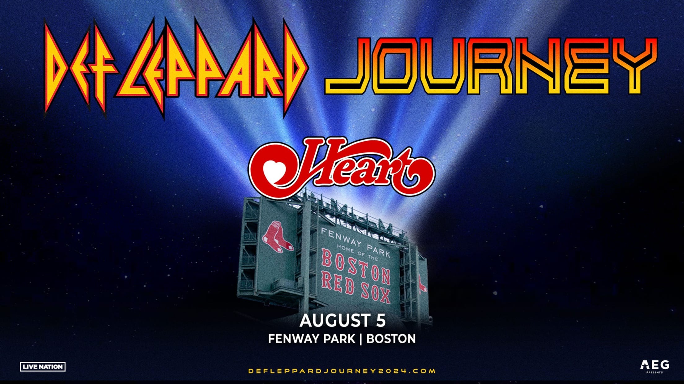 Def Leppard and Journey
