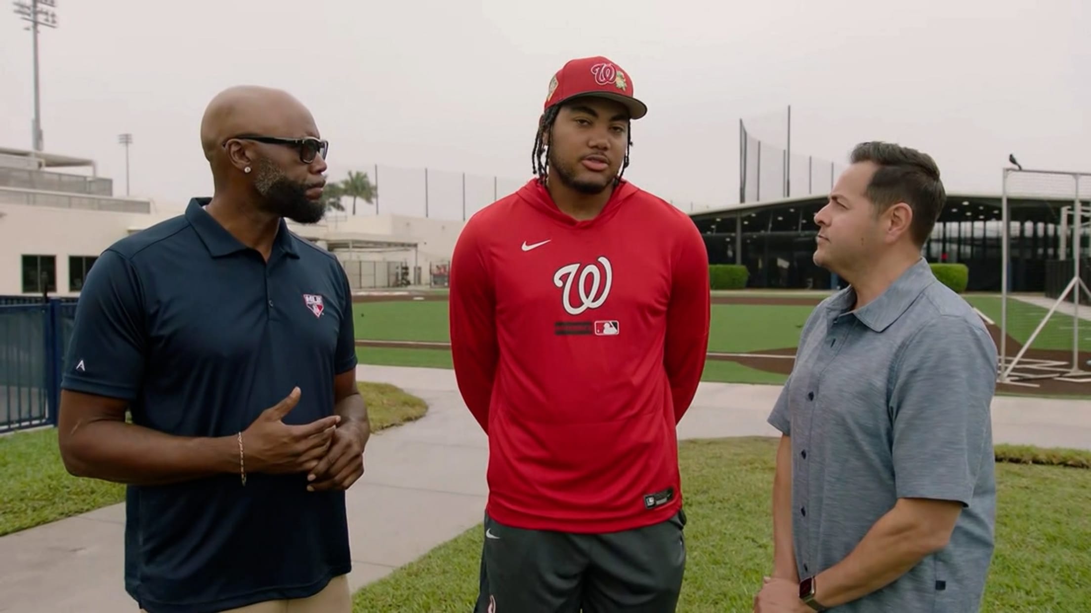 James Wood on his approach at the plate