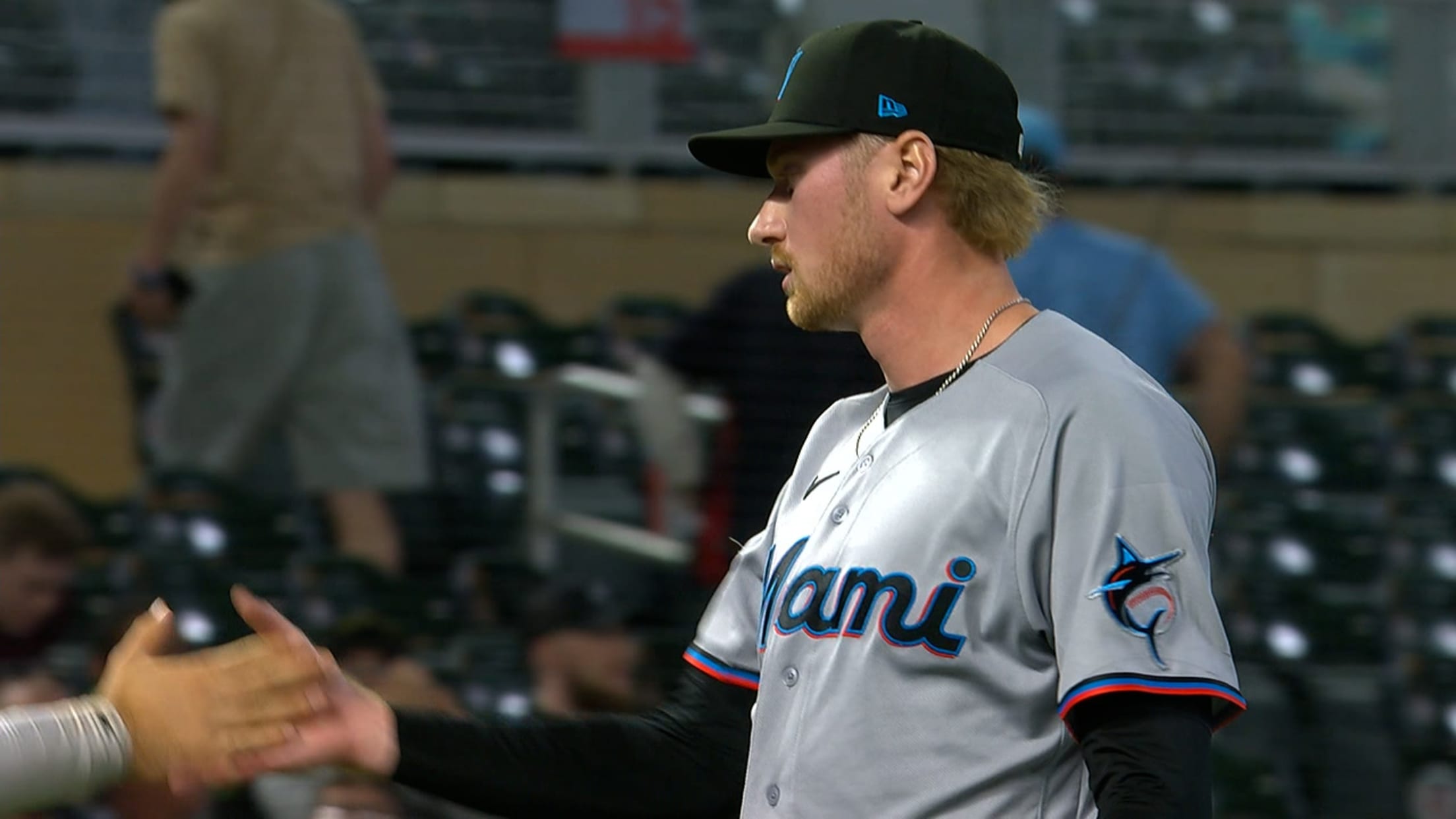 Josh Ekness secures Marlins' win