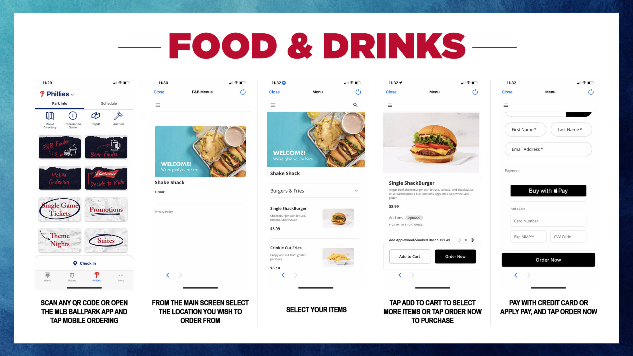 Mobile Ordering  Washington Nationals