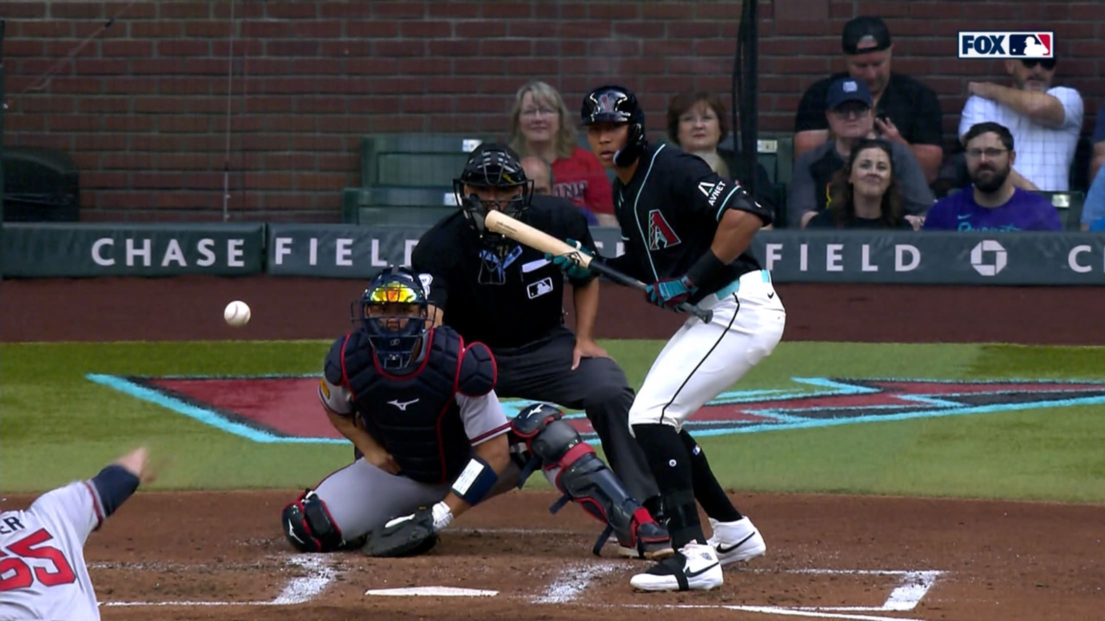 Two runs come in to score after an error