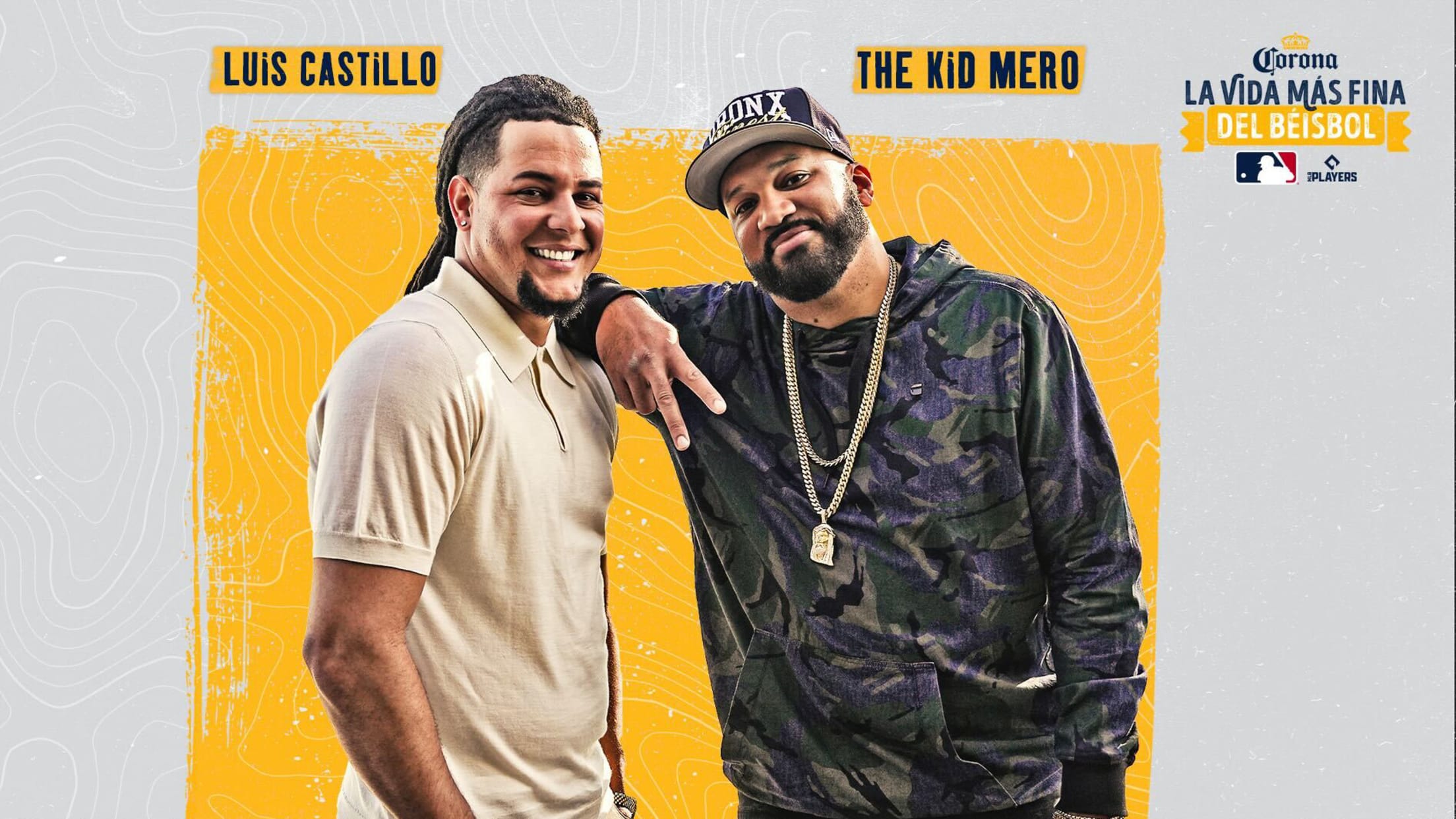 Luis Castillo is pictured with The Kid Mero