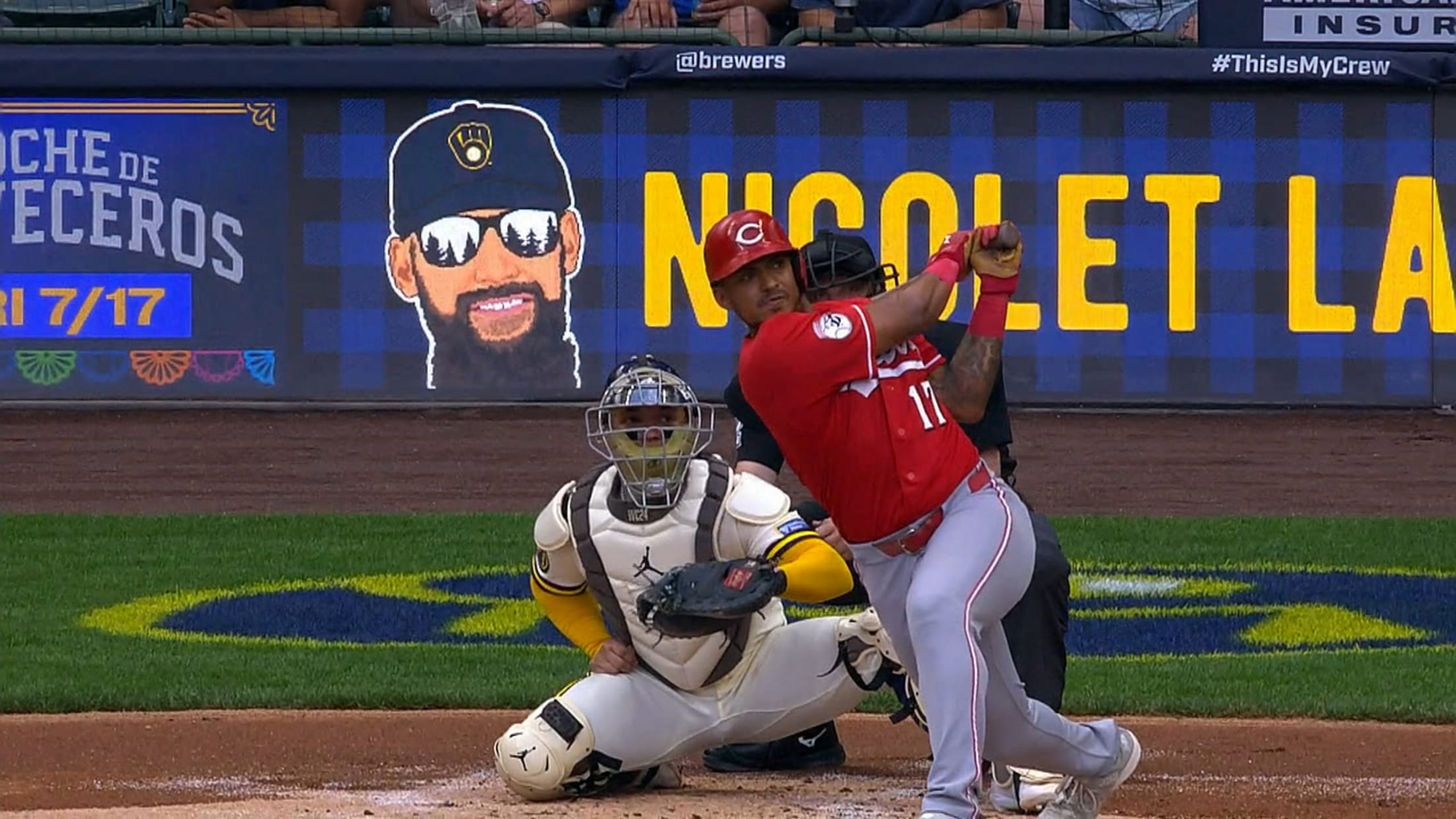 Dane Myers' RBI double