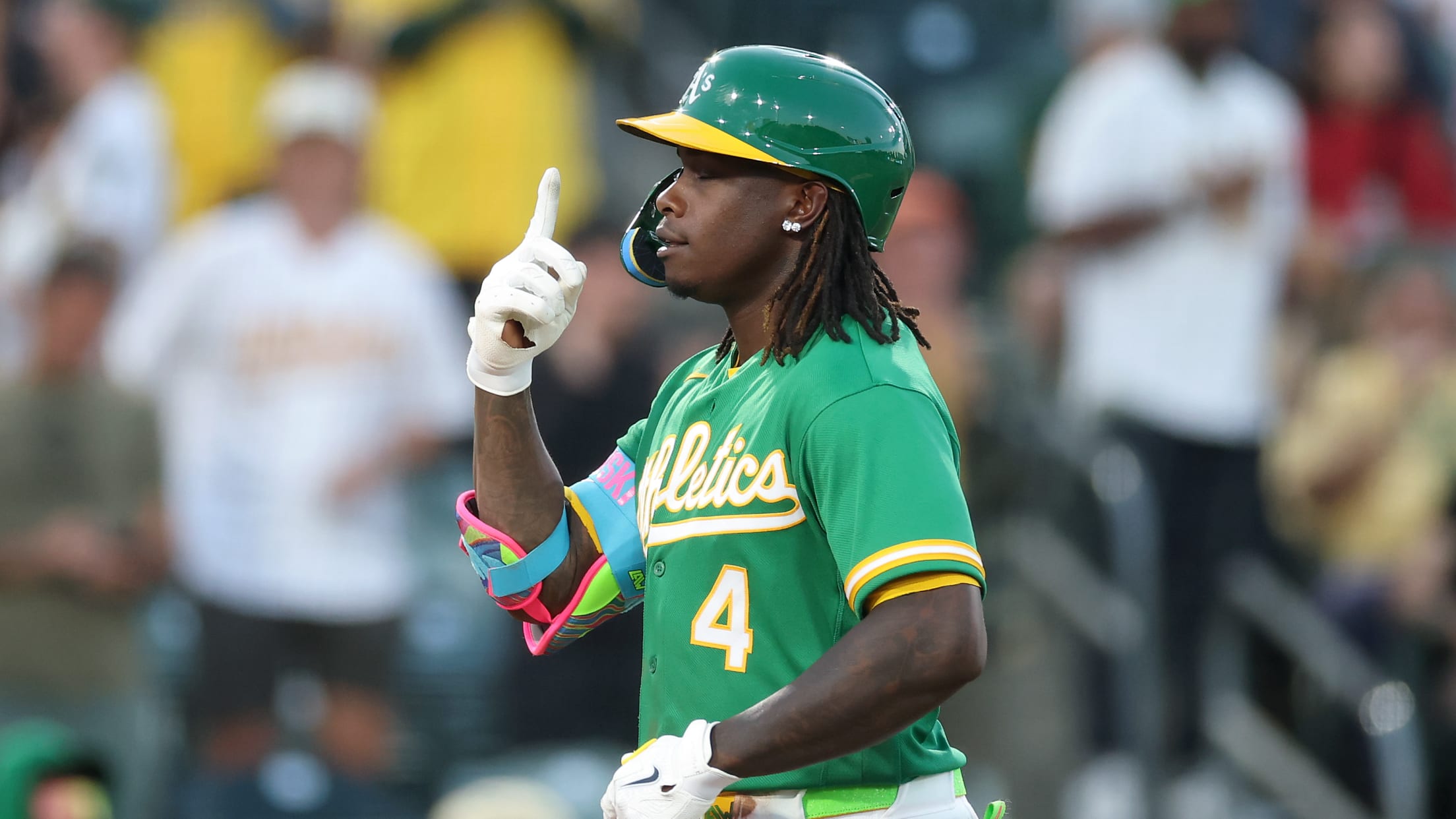 Lawrence Butler's three-run home run (3)