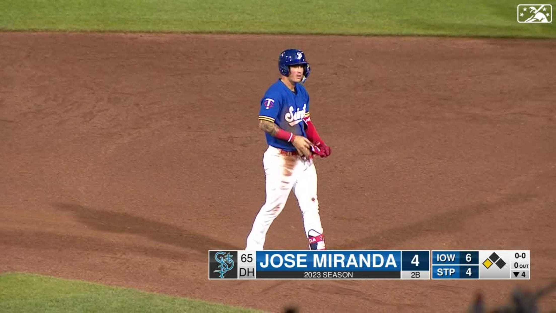 Jose Miranda's RBI double 