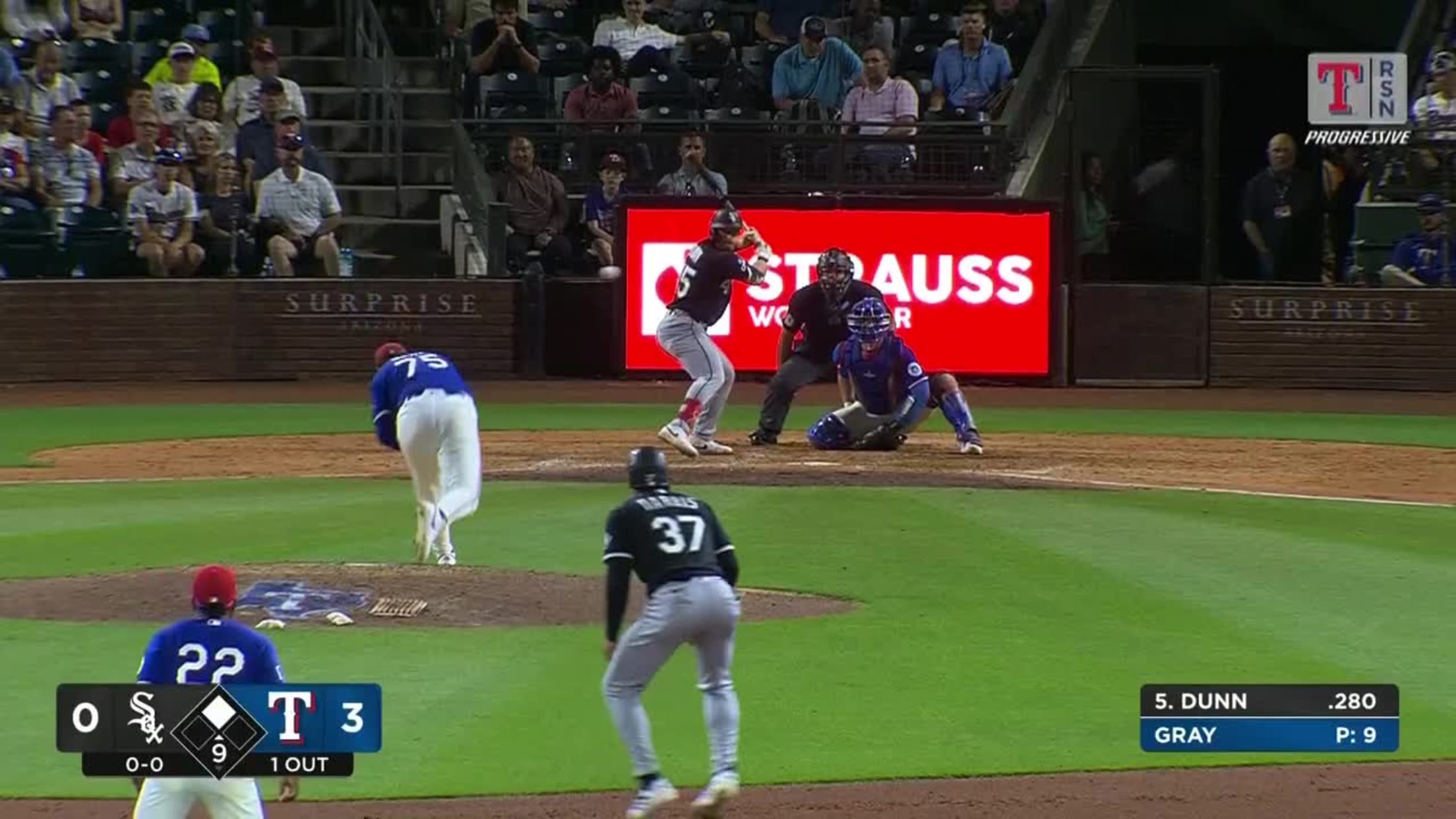 Oliver Dunn's two-run home run