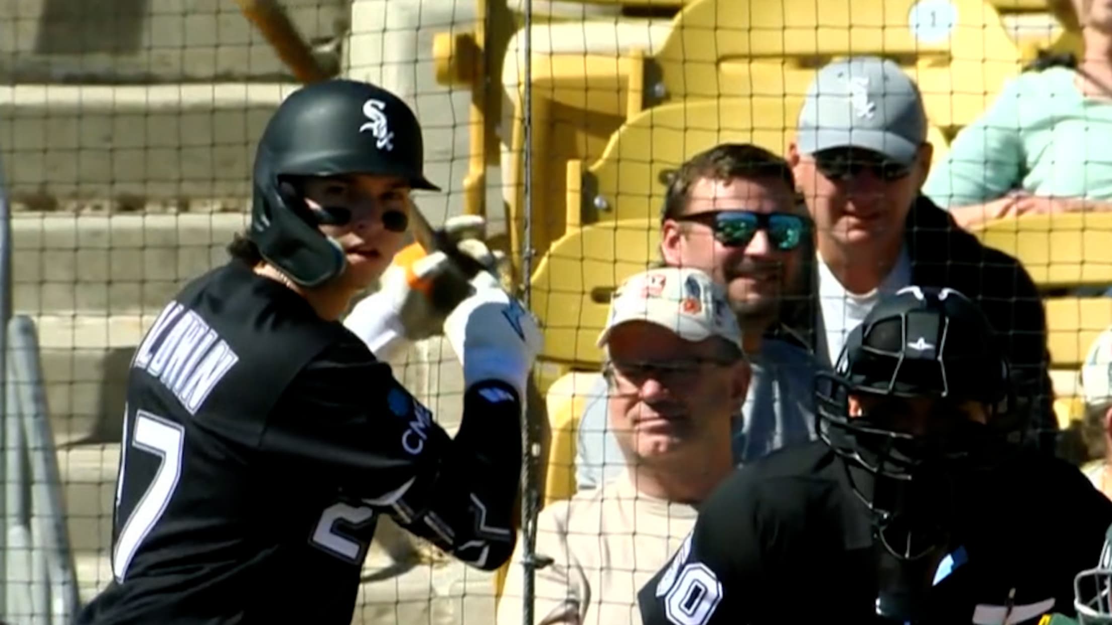 Brooks Baldwin's first homer of the spring