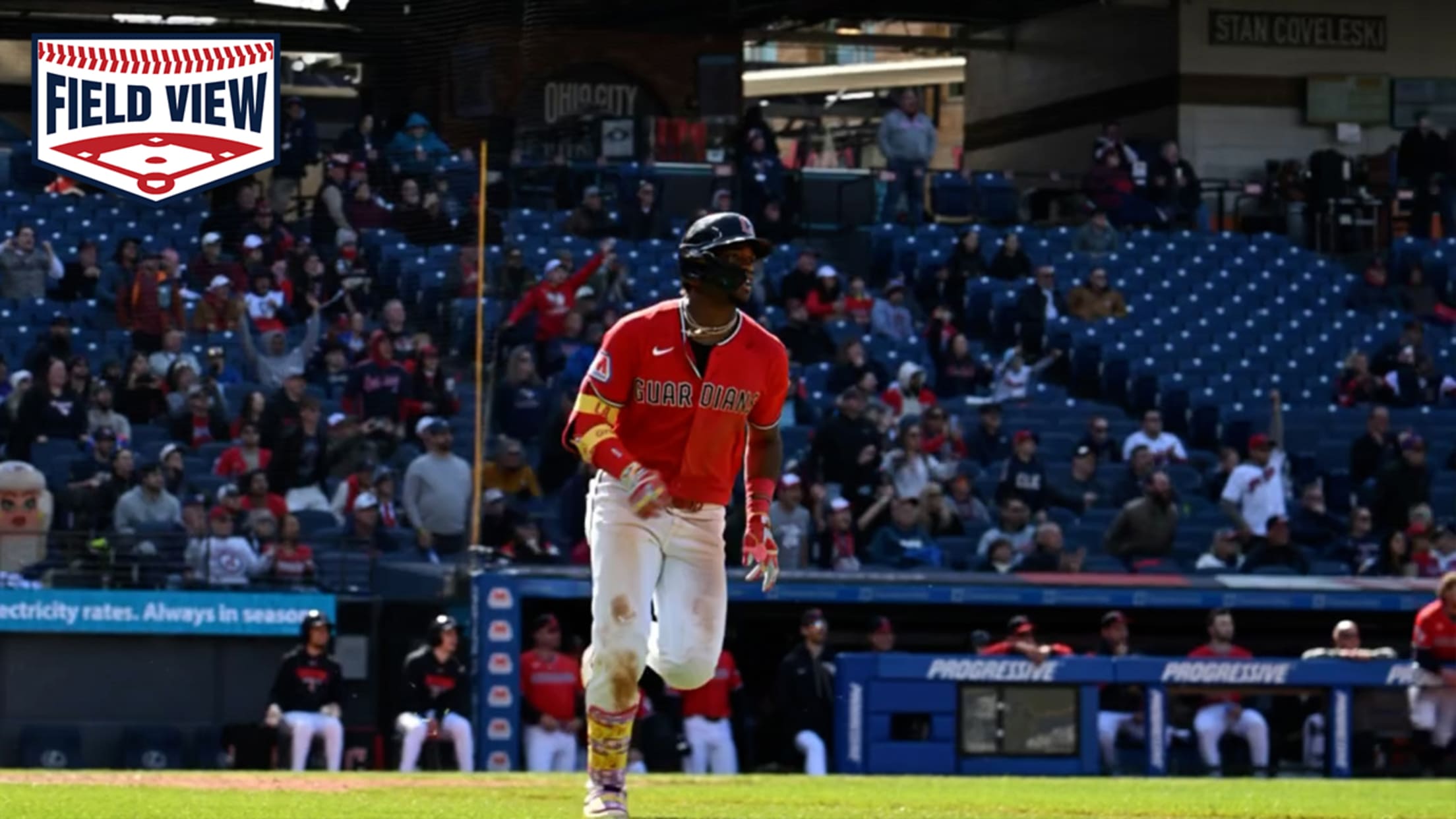 Desde el campo: grand slam de Ángel Martínez