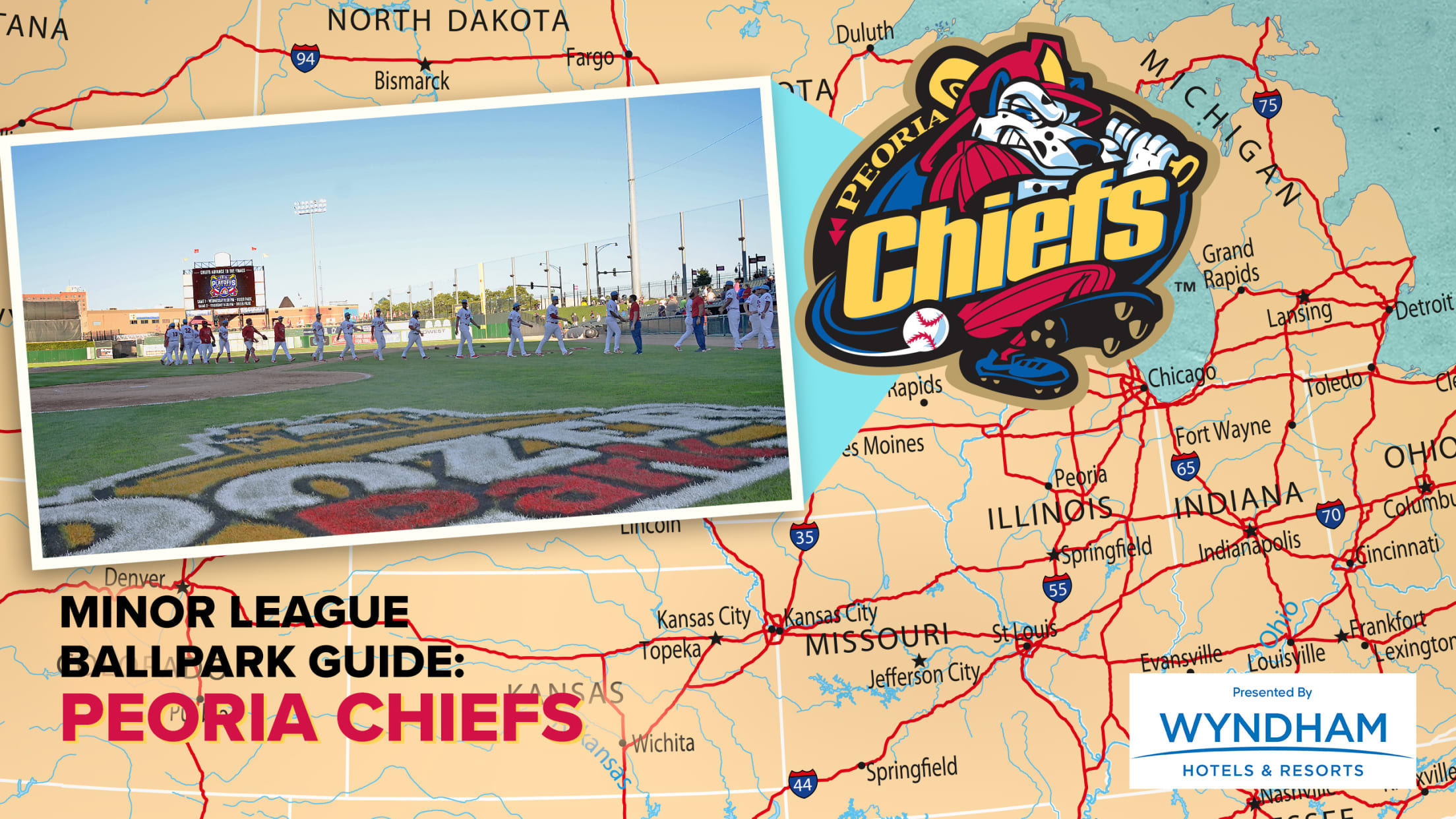 Explore Dozer Park home of the Peoria Chiefs