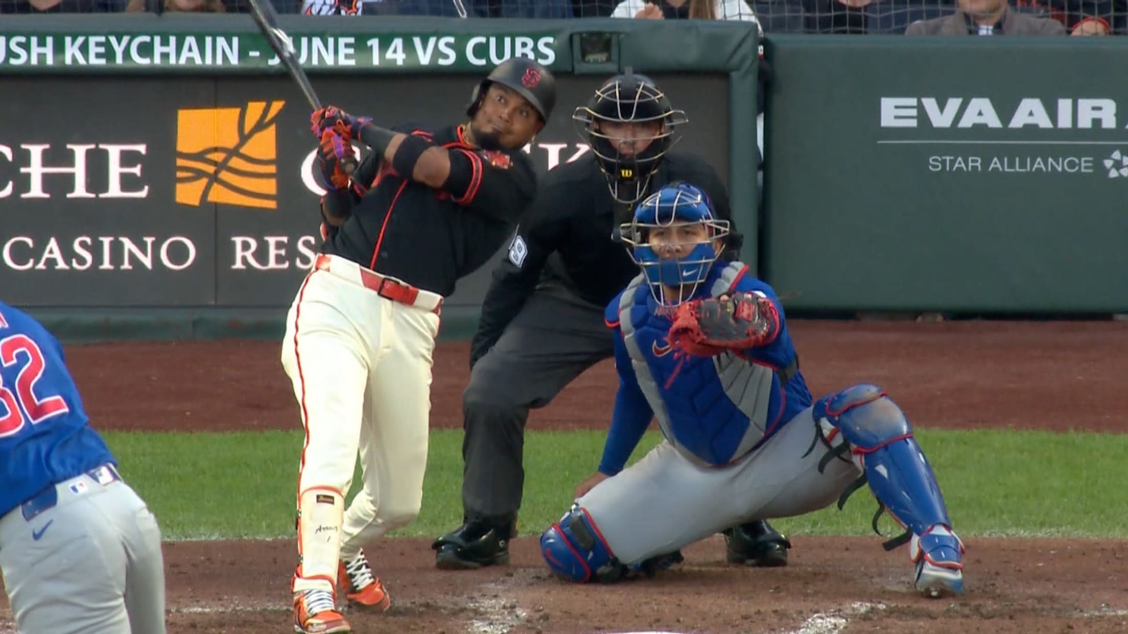 Luis Arraez's RBI triple