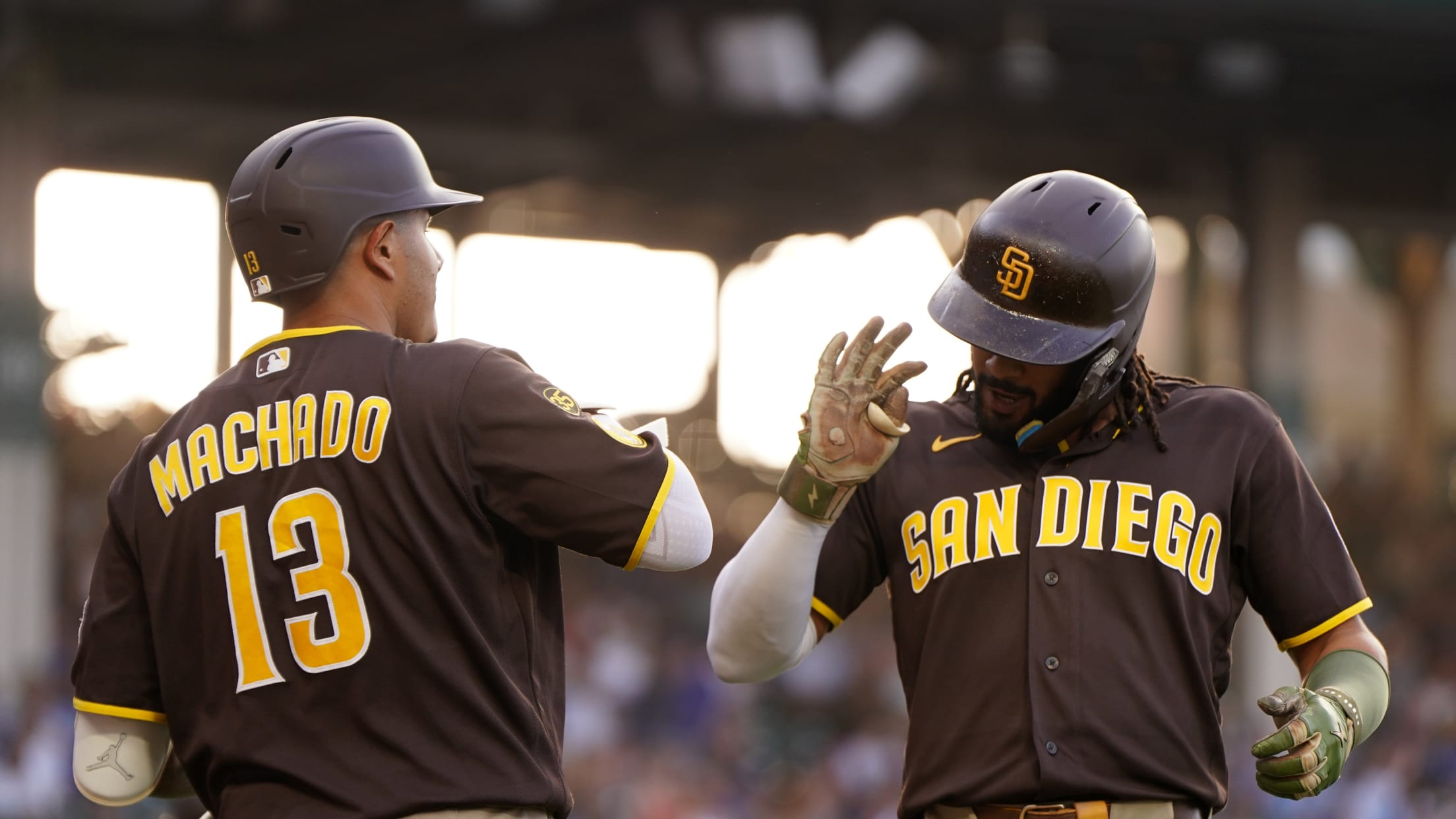 The Padres hit four home runs against the Cubs